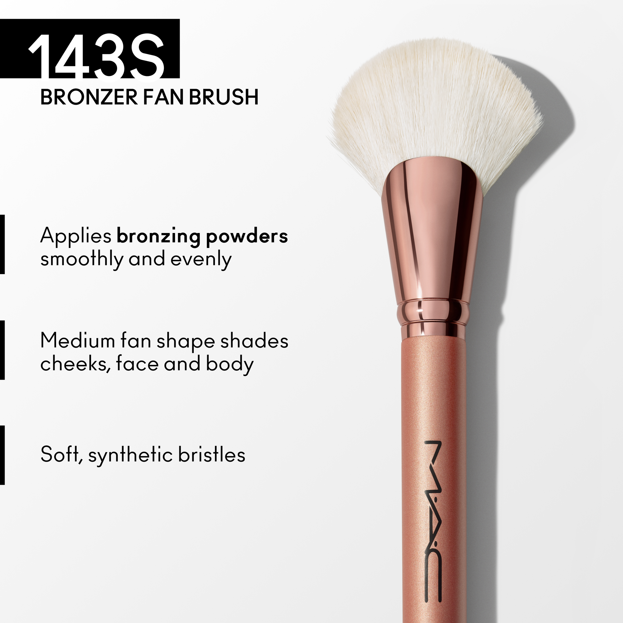 143S Bronzer Fan Brush, Alt