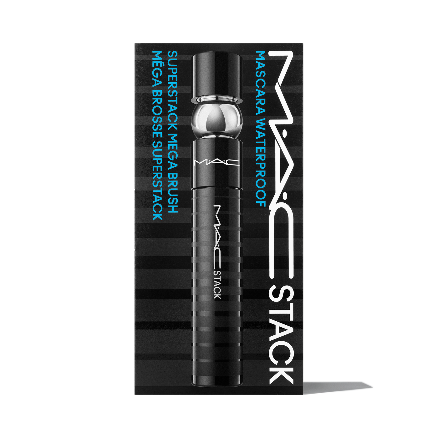 M·A·CStack Waterproof Mascara, 3.0 ml, Black Stack, Product Shot