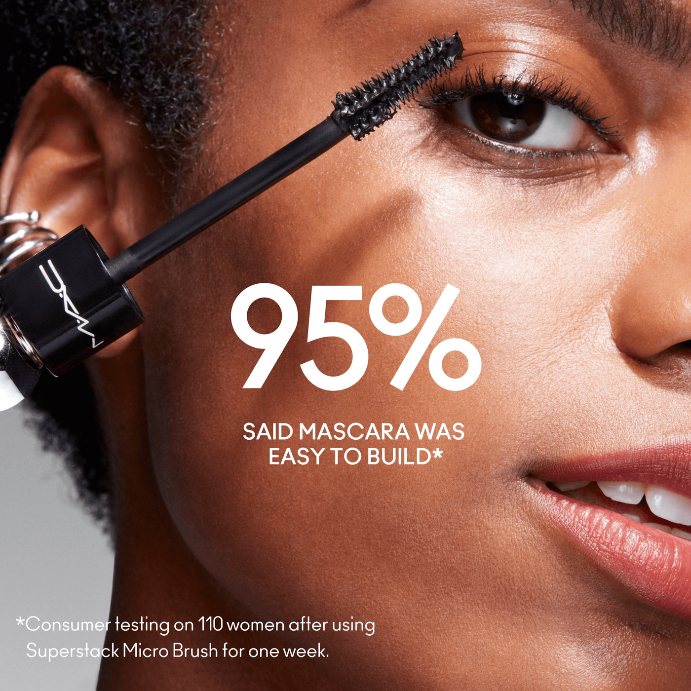 M·A·CStack MICRO Mascara / Mini M·A·C, 8.0 ml, Black Stack, Model, deep