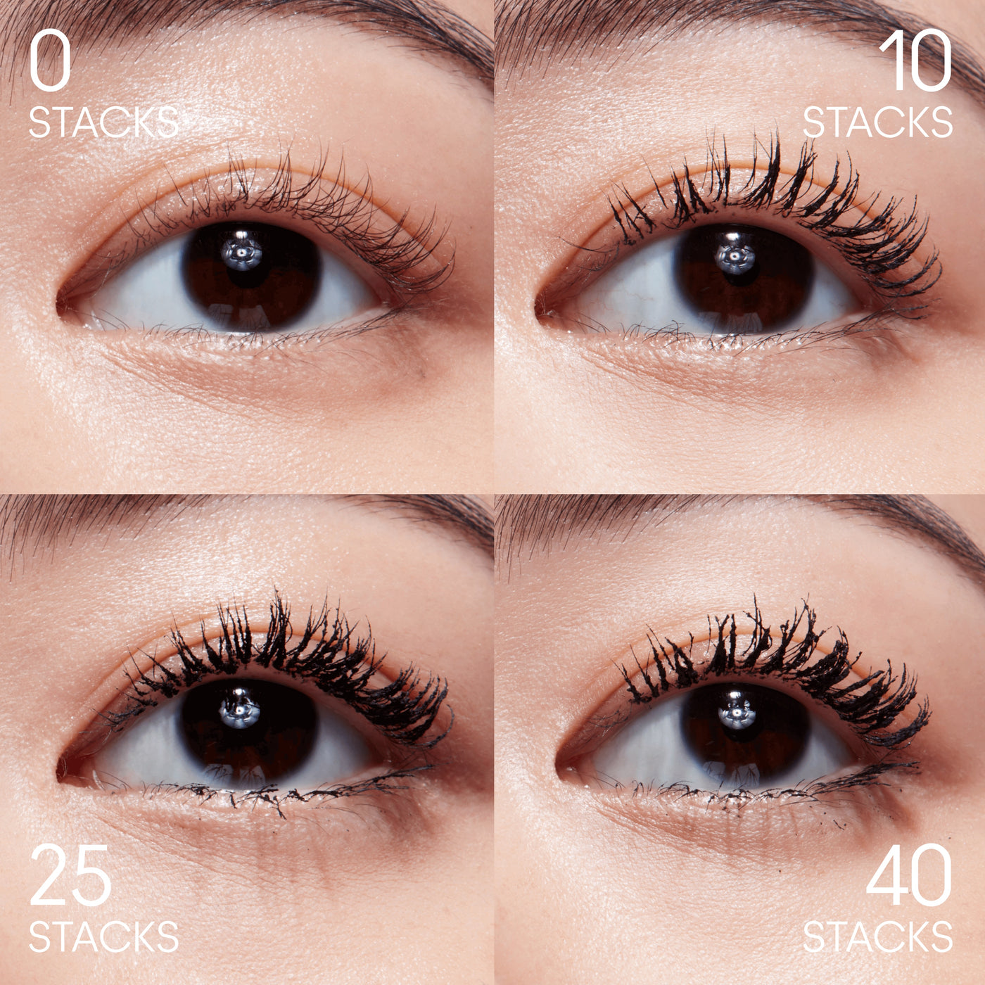M·A·CStack MICRO Mascara / Mini M·A·C, 8.0 ml, Black Stack, Model, light