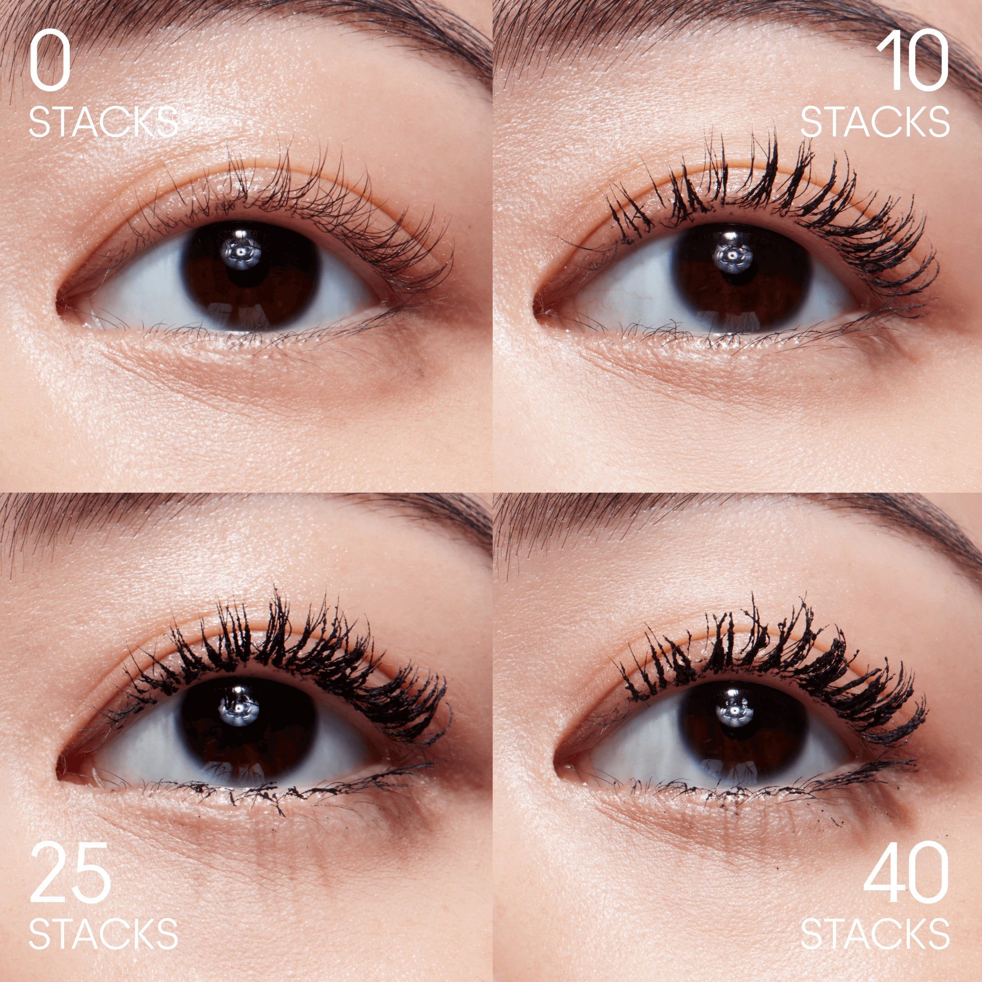 M·A·CStack MICRO Mascara / Mini M·A·C, 8.0 ml, Black Stack, Model, light