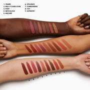 M·A·C Locked Kiss 24hr Lipstick, 1.8 g, Opulence, Model, multiple