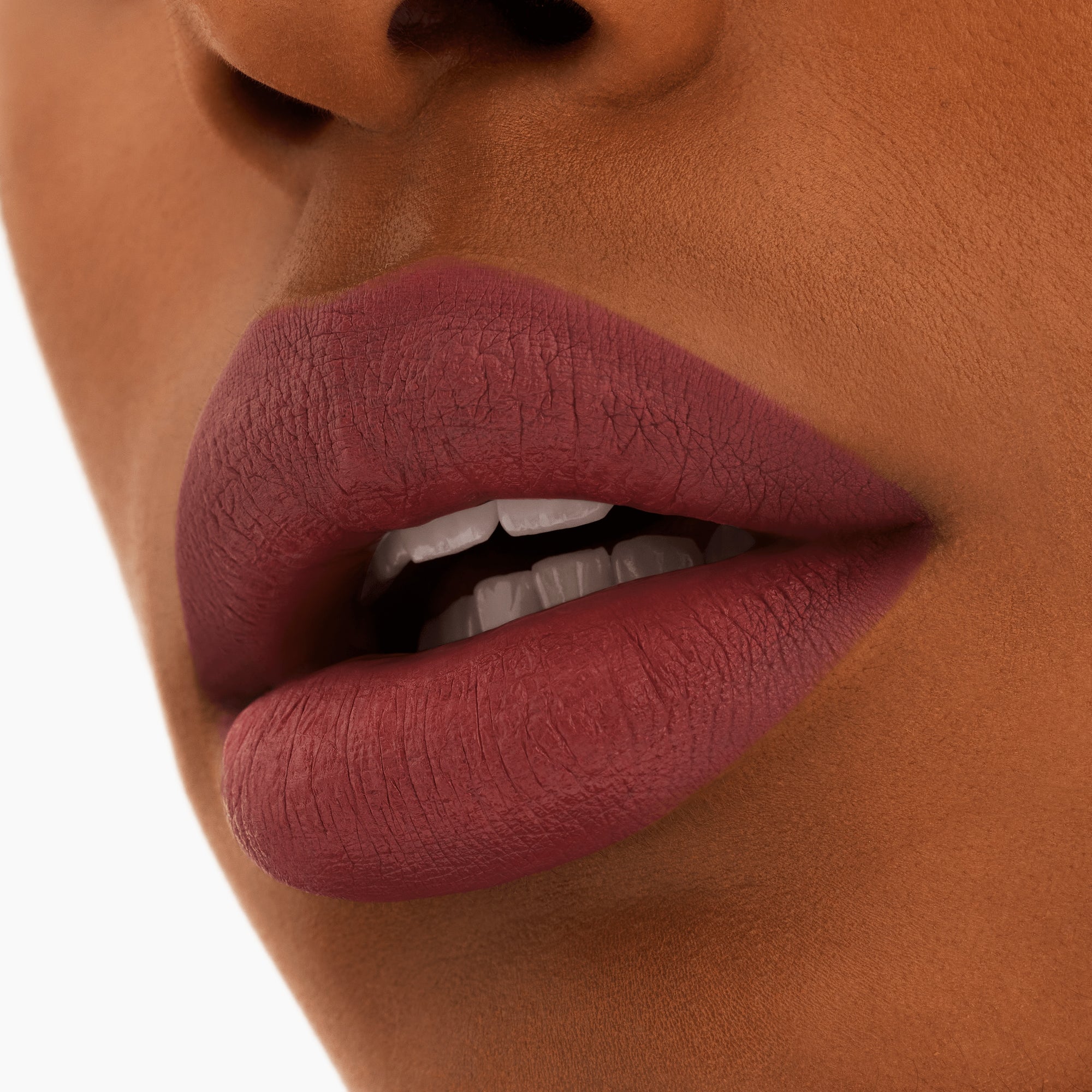 M·A·C Locked Kiss 24hr Lipstick, 1.8 g, Opulence, Model, deep