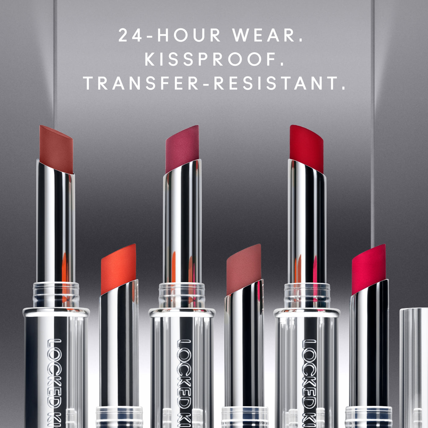 M·A·C Locked Kiss 24hr Lipstick, 1.8 g, Vicious, Alt
