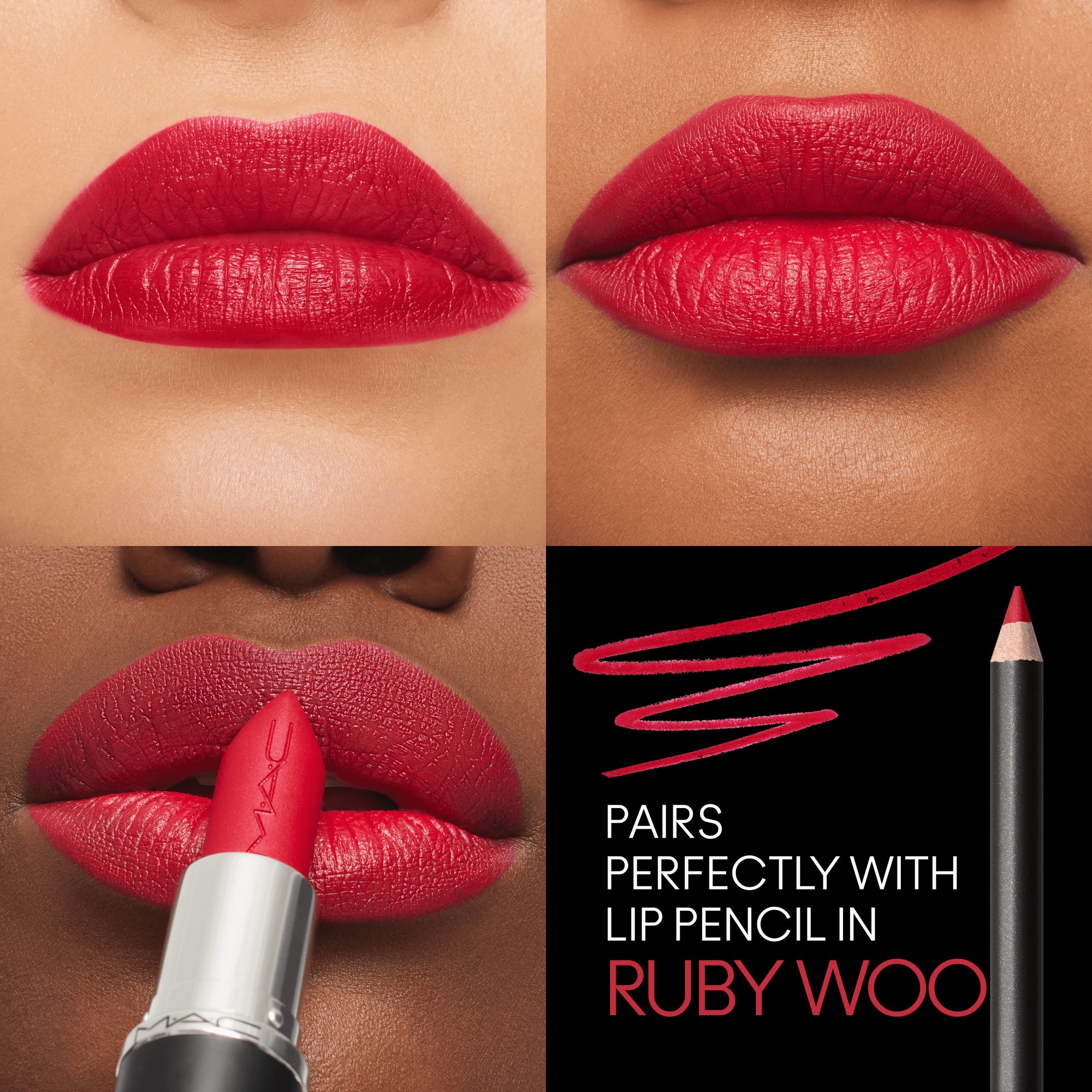 M·A·Cximal Silky Matte Lipstick, 3.5 g, Ruby Woo, Alt