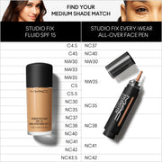 Studio Fix Every-Wear All-Over Face Pen, 12.0 ml, NC37, Alt