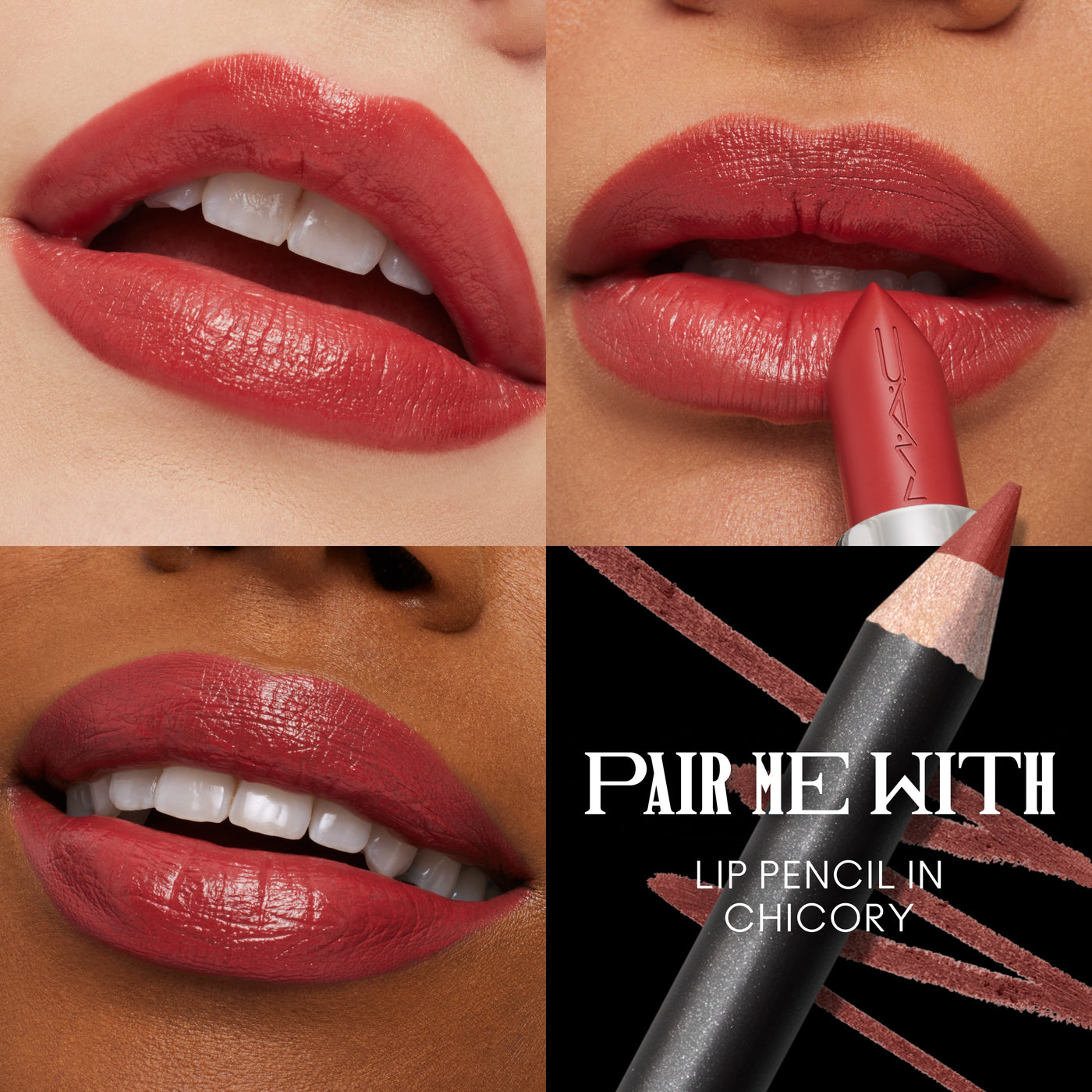 M·A·Cximal Sleek Satin Lipstick / Mini M·A·C, 1.5 g, Brick-O-La, Alt