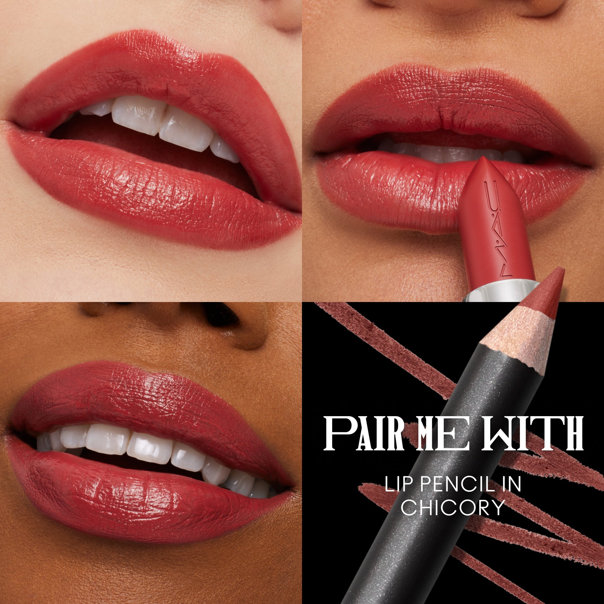 M·A·Cximal Sleek Satin Lipstick / Mini M·A·C, 1.5 g, Brick-O-La, Alt