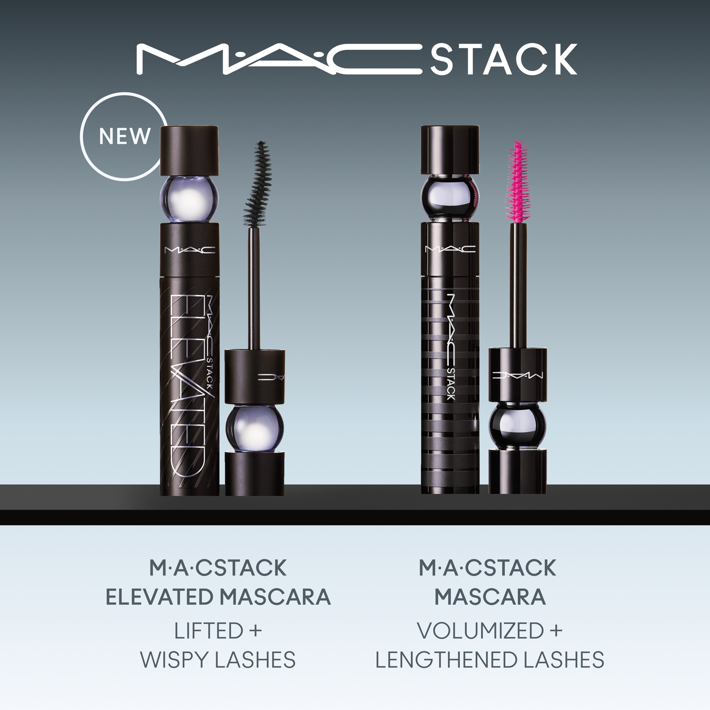 M·A·CStack Elevated Mascara / Mini M·A·C, 8.0 ml, Black Stack, Alt