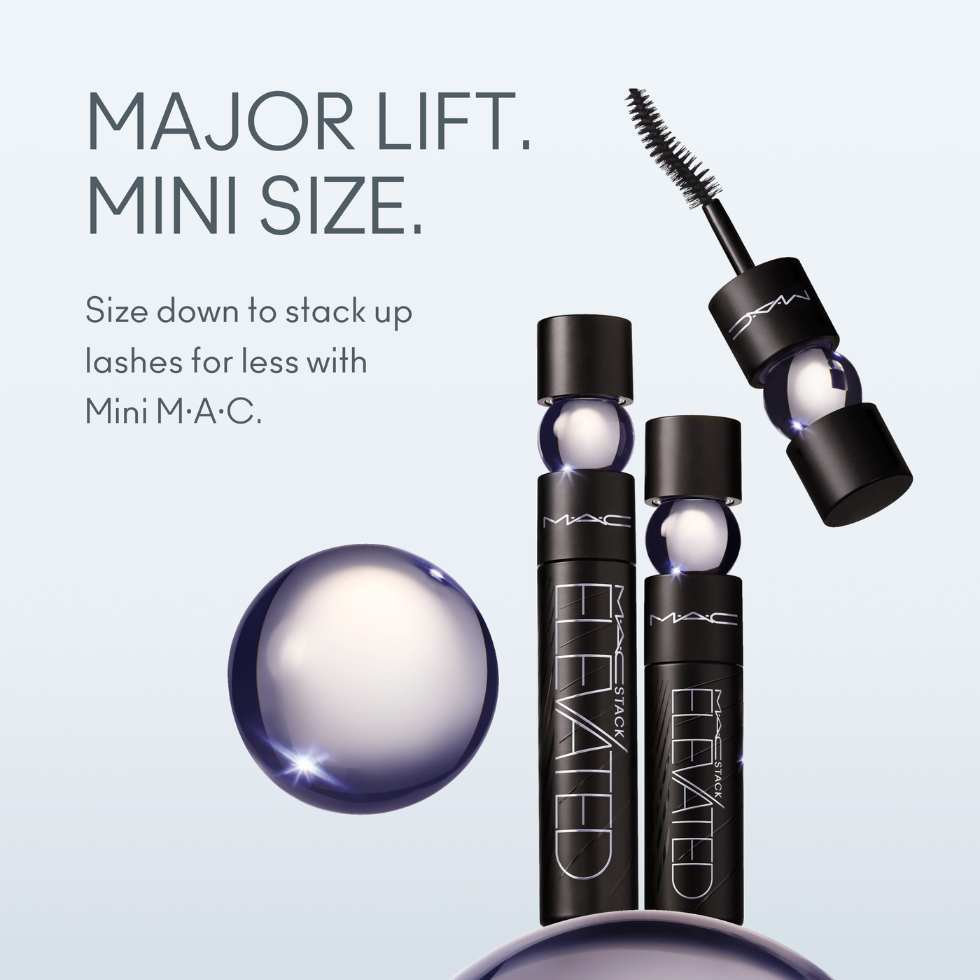 M·A·CStack Elevated Mascara / Mini M·A·C, 8.0 ml, Black Stack, Alt