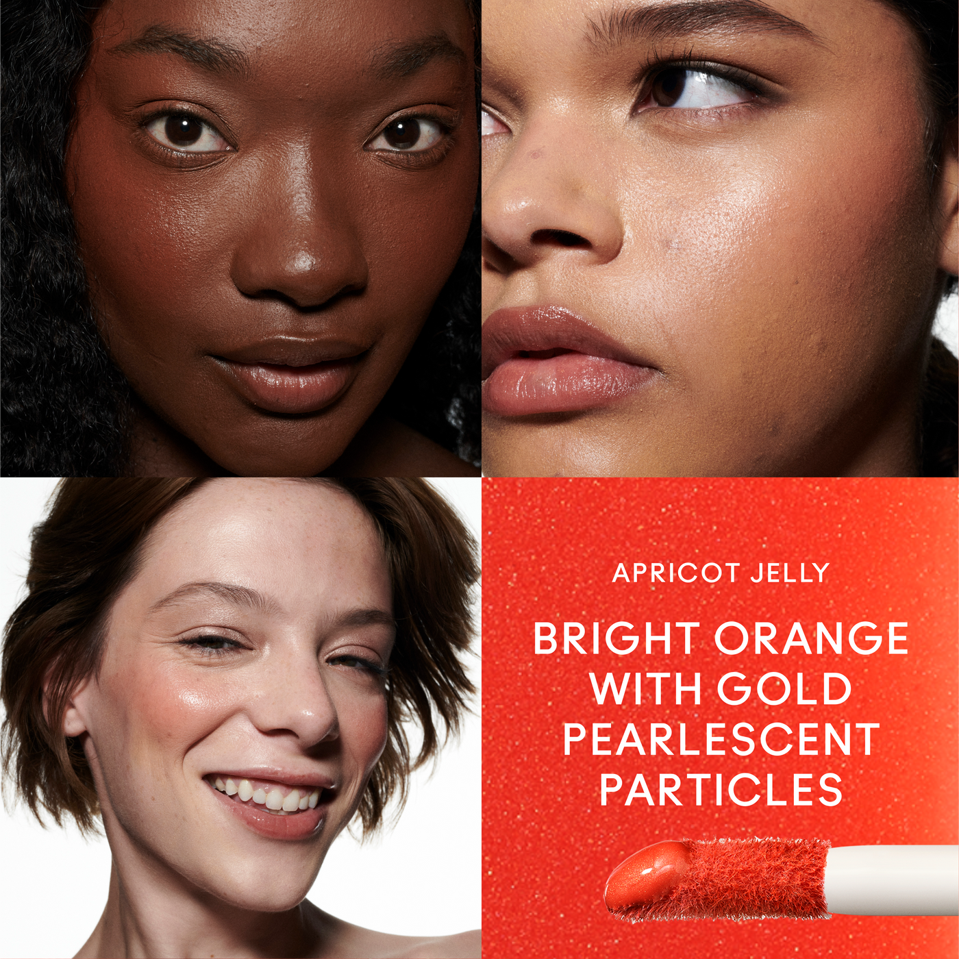 Strobe Beam Liquid Blush, 4.3 ml, Apricot Jelly, Model, multiple