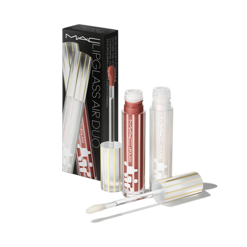 TWO GLOSSY LIPGLASS AIR DUO
