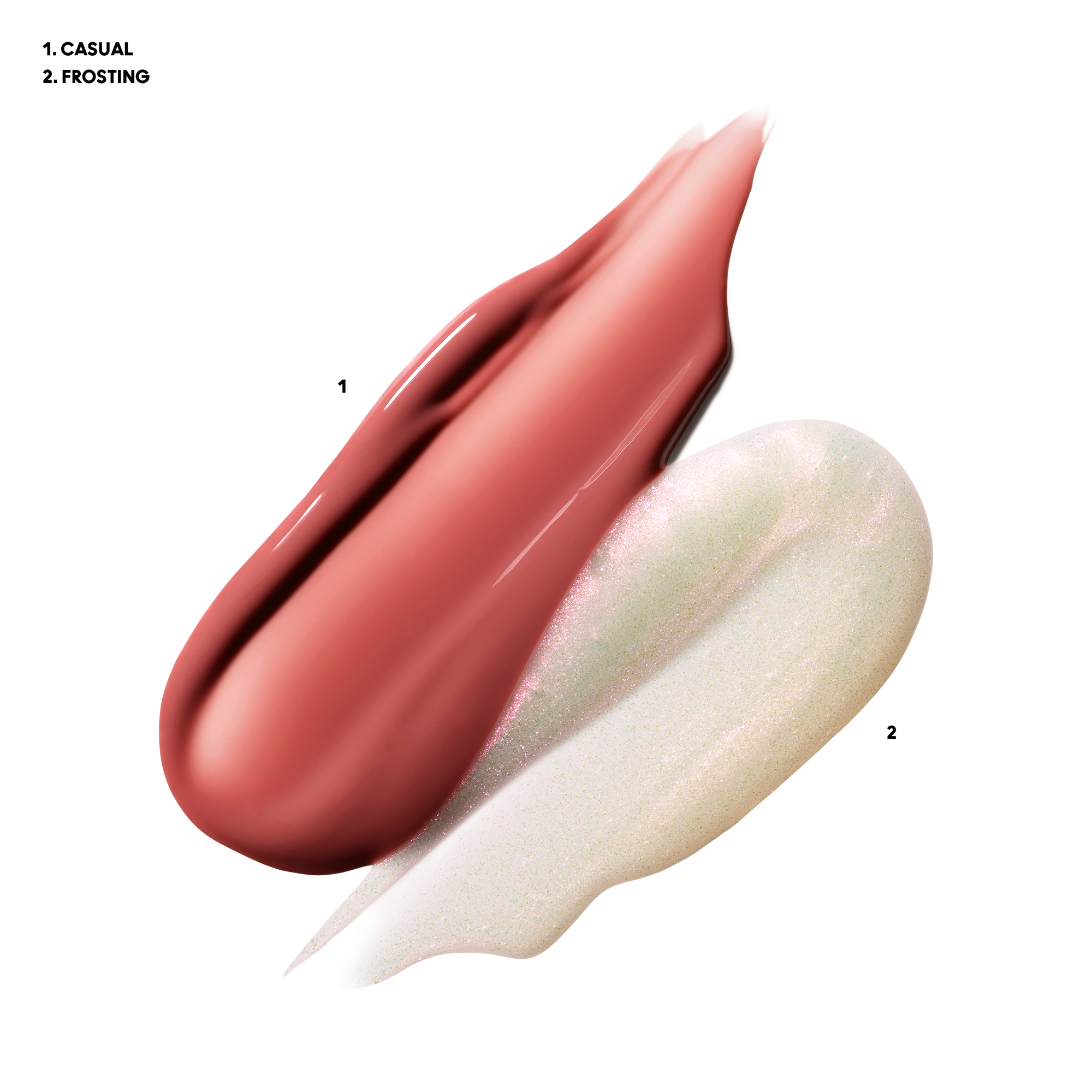 Two Glossy Lipglass Air Duo, Multi, Smoosh