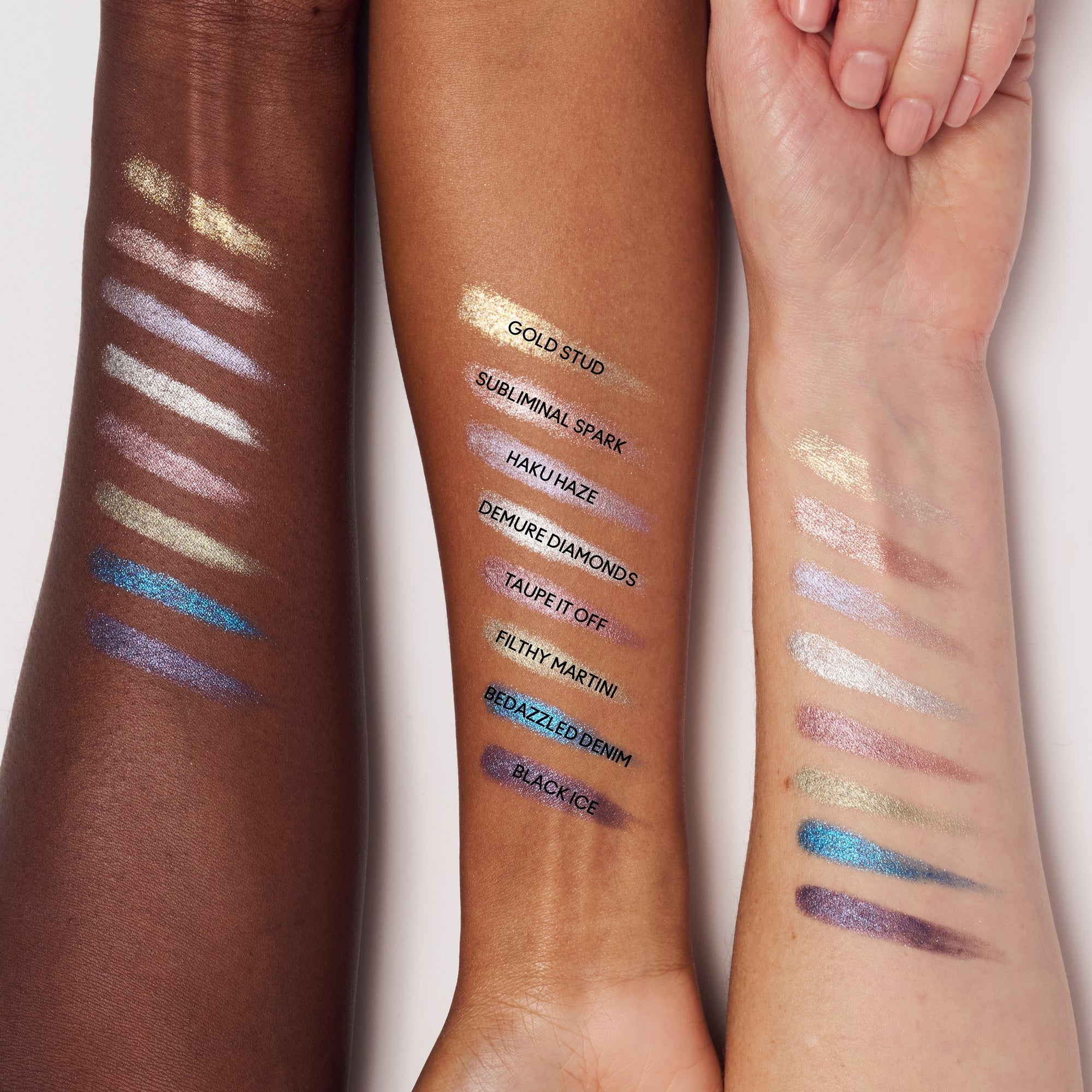 Dazzleshadow Eye Shadow Sticks, 1.6 g, Demure Diamonds, Model