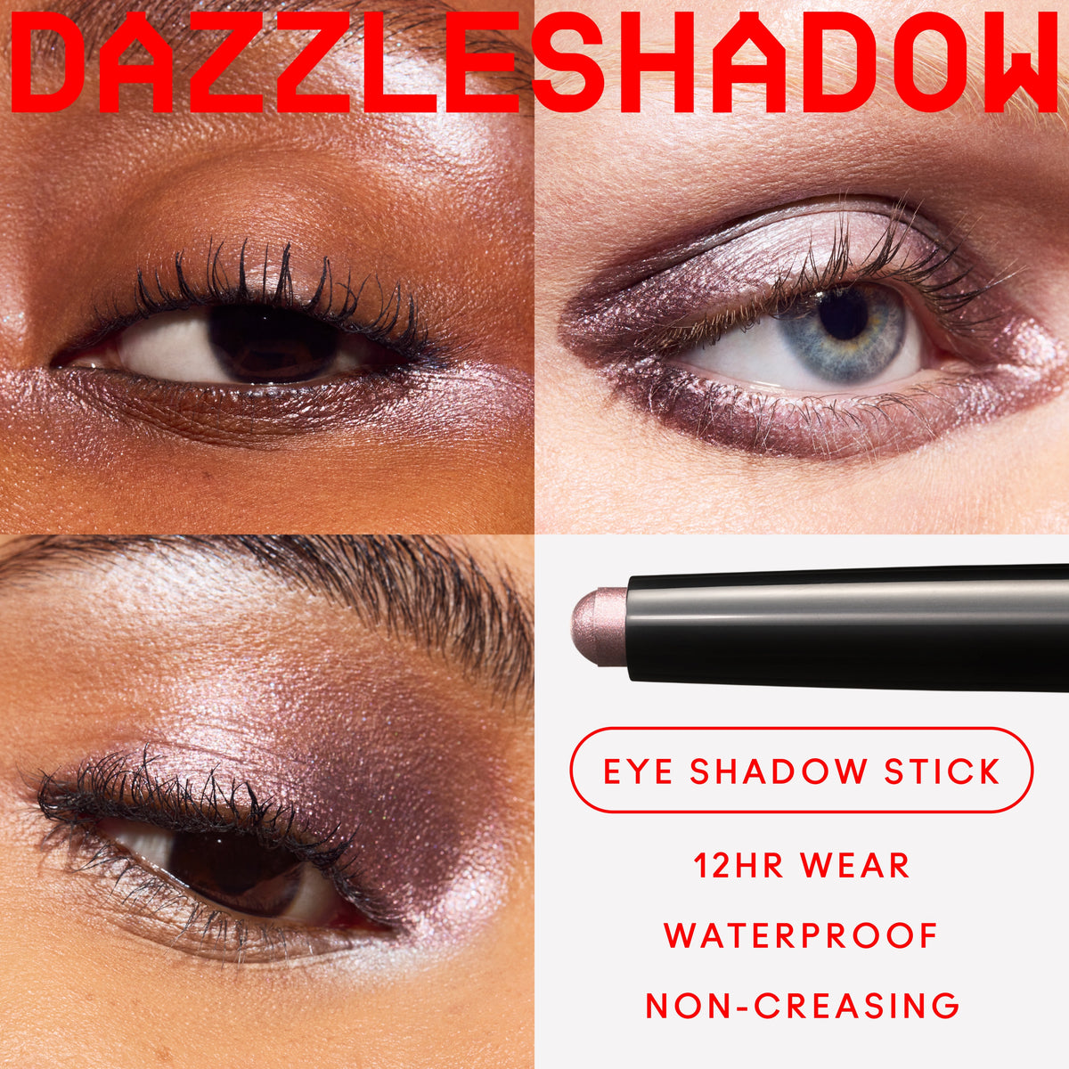 Dazzleshadow Eye Shadow Sticks, 1.6 g, Taupe It Off, Alt