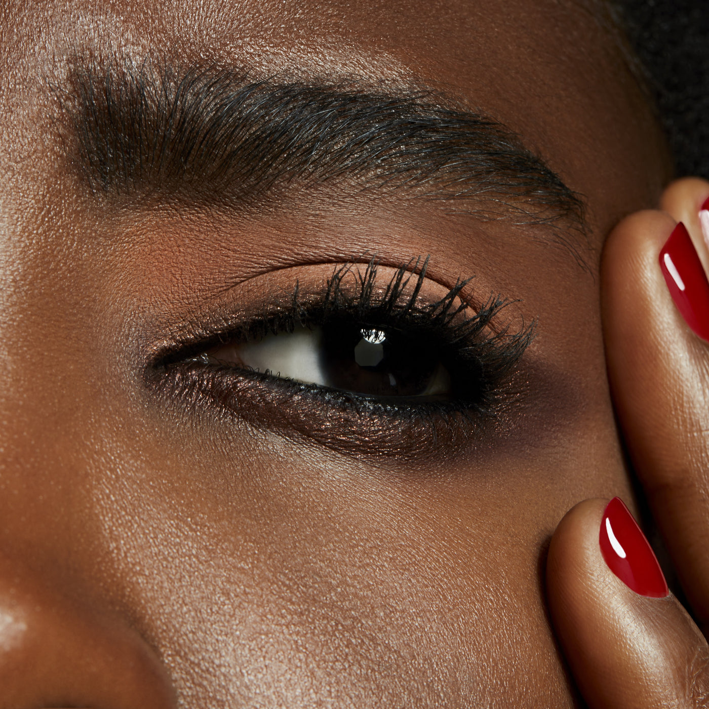 Powder Kiss Soft Matte Eye Shadow, 1.5 g, My Tweedy, Model, deep