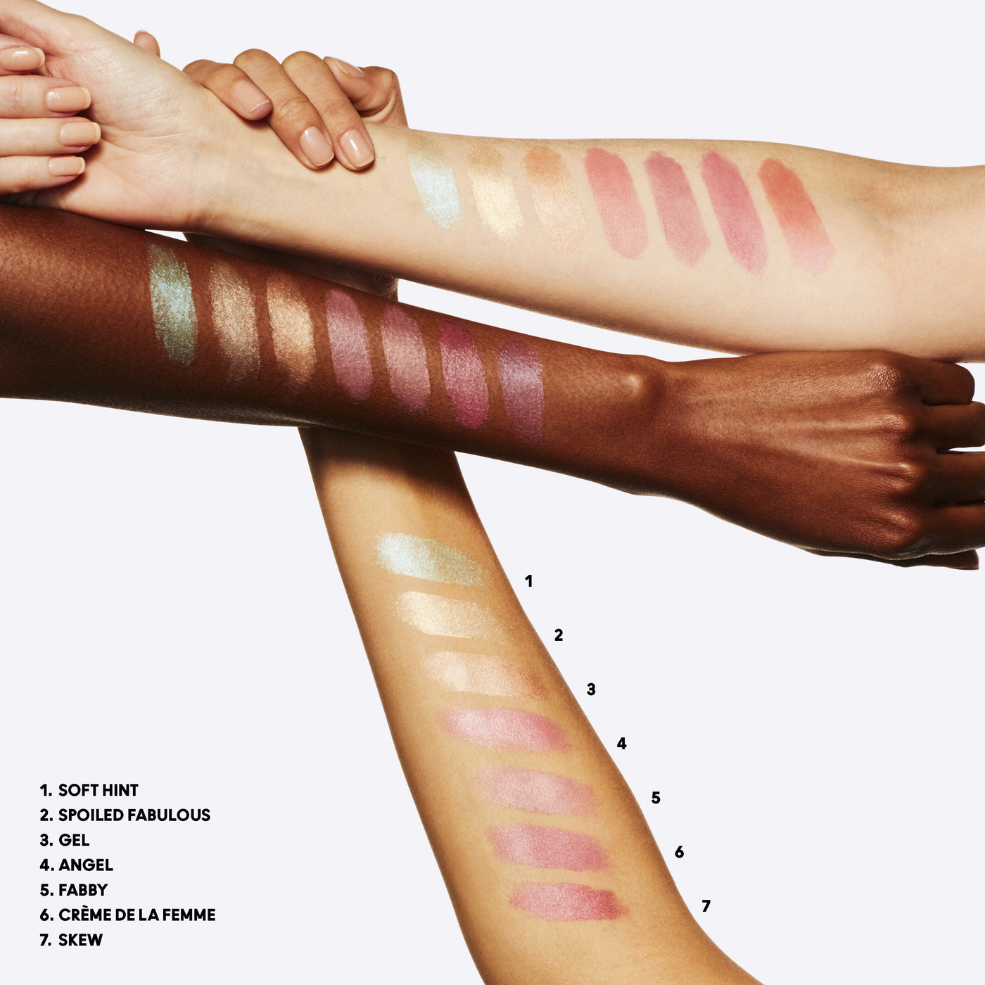 Frost Lipstick, 3.0 g, Fabby, Model