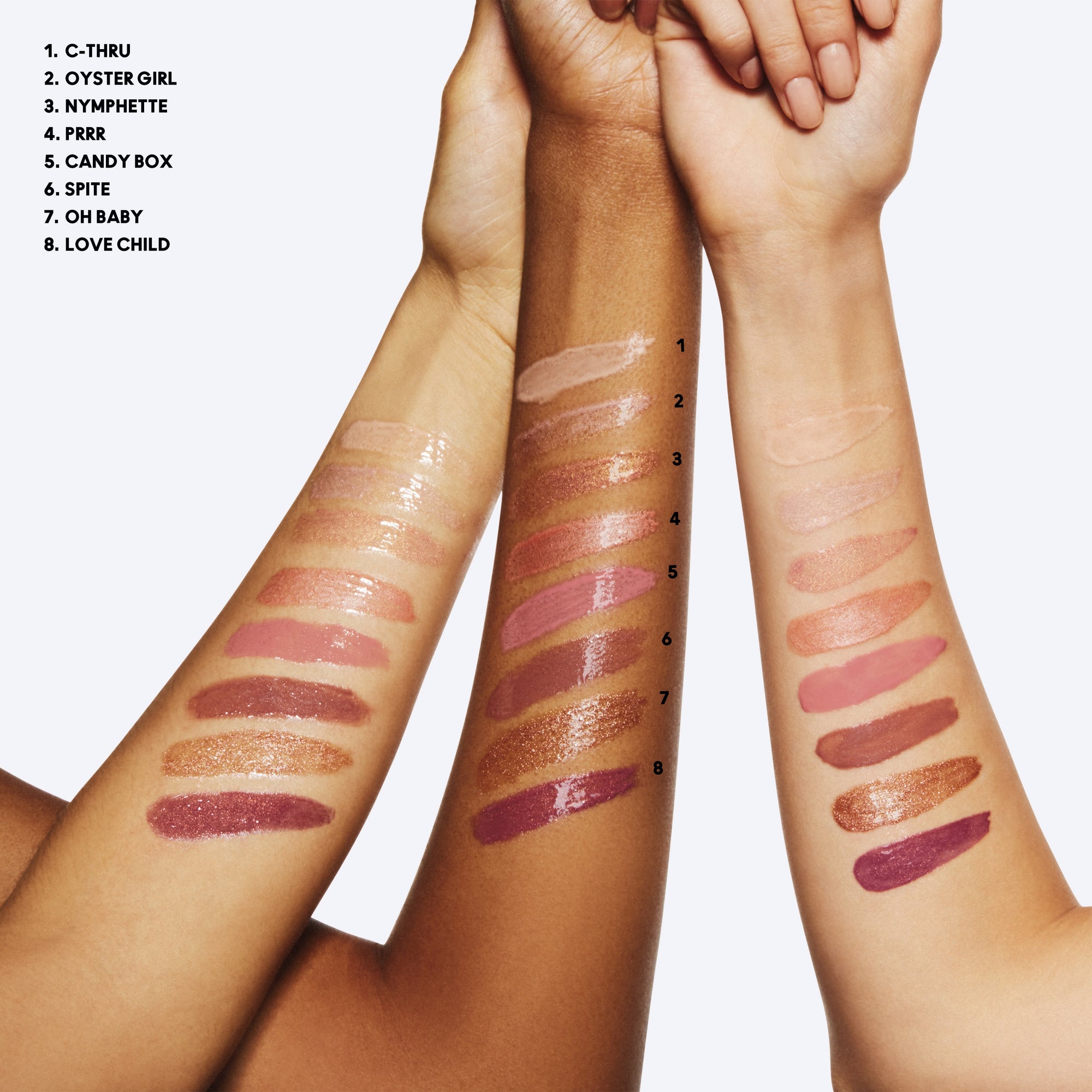 Lipglass / Mini M·A·C, 2.4 g, C-Thru, Model