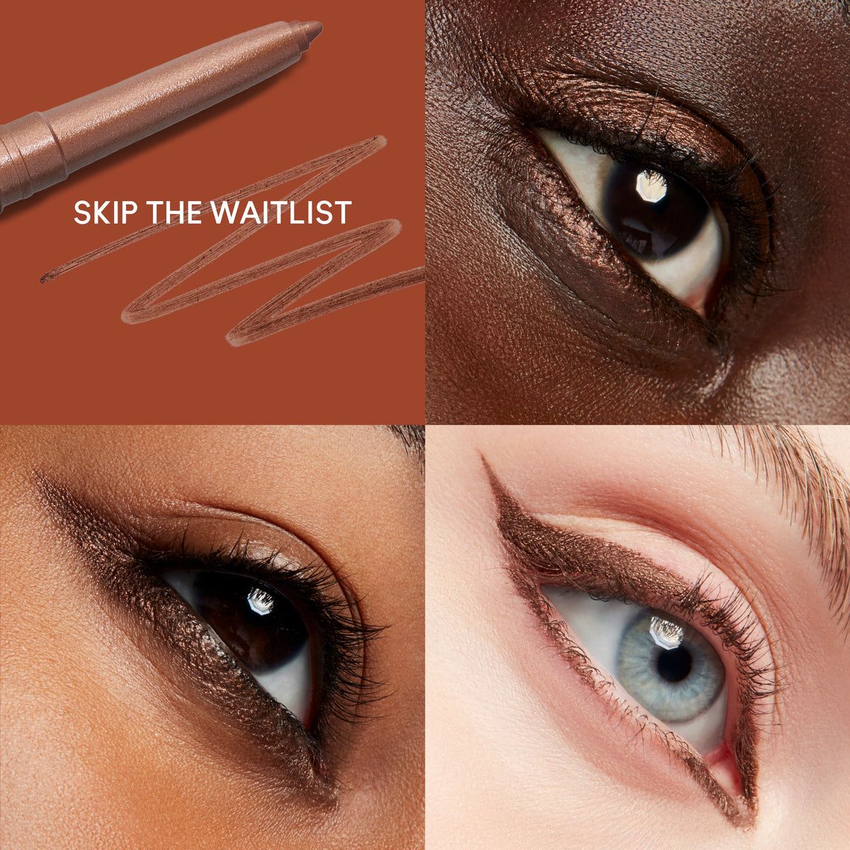 Colour Excess Gel Eye Liner, 0.35 g, Skip The Waitlist, Model