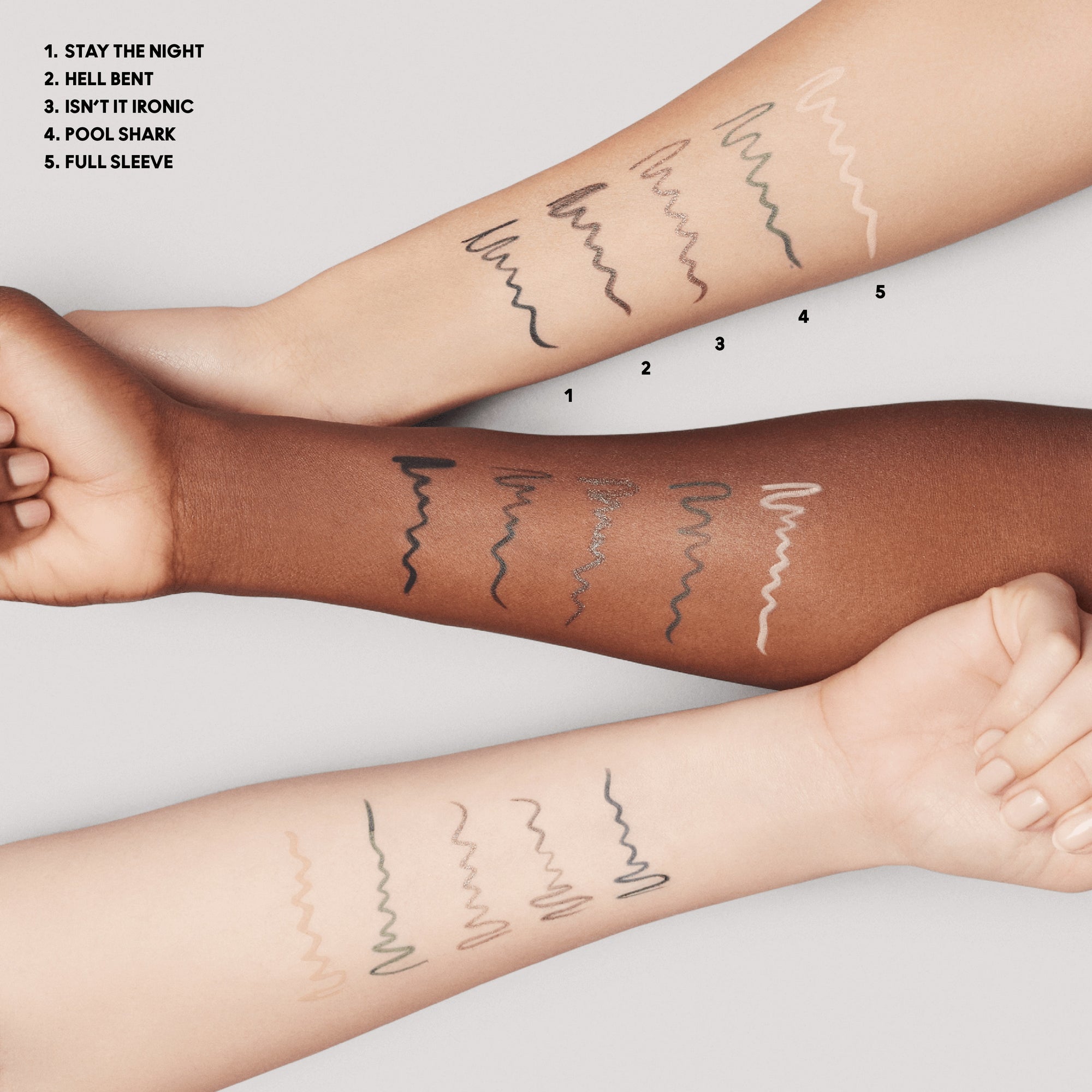 Colour Excess Gel Eye Liner, 0.35 g, Isn't It Iron-ic?, Model