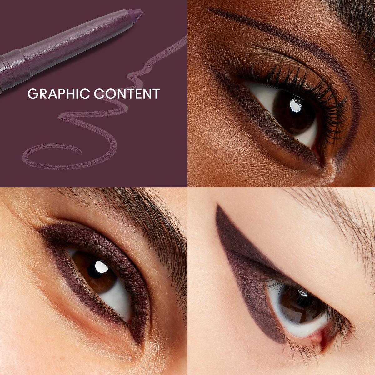 Colour Excess Gel Eye Liner, 0.35 g, Graphic Content, Model