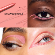 Colour Excess Gel Eye Liner, 0.35 g, Strawberry Milk, Model, multiple