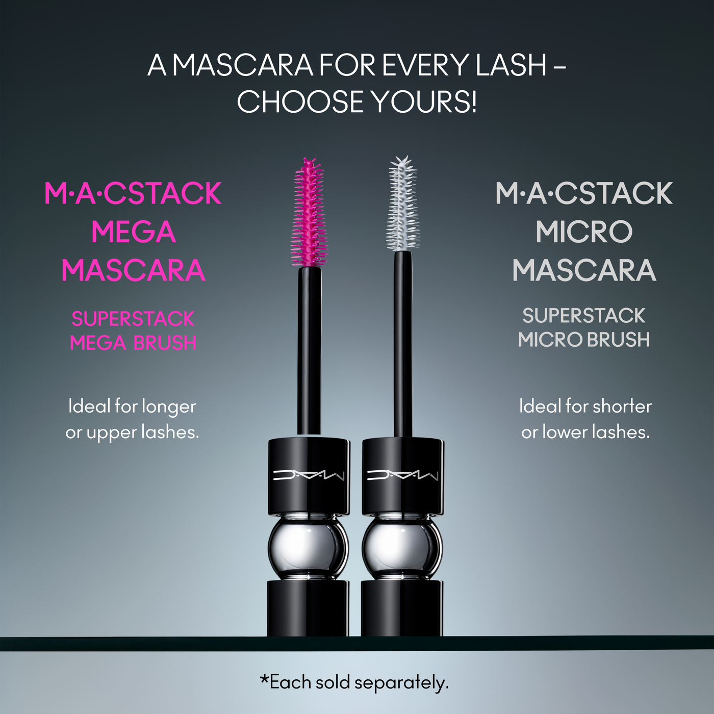 M·A·CStack Mascara / Mini M·A·C, 8.0 ml, Black Stack, Alt