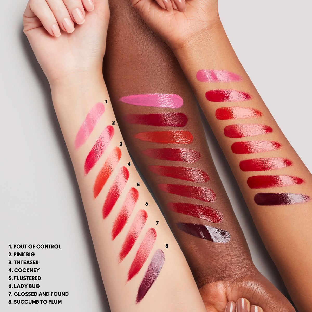 Lustreglass Sheer Shine Lipstick, 3.0 g, TNTeaser, Model