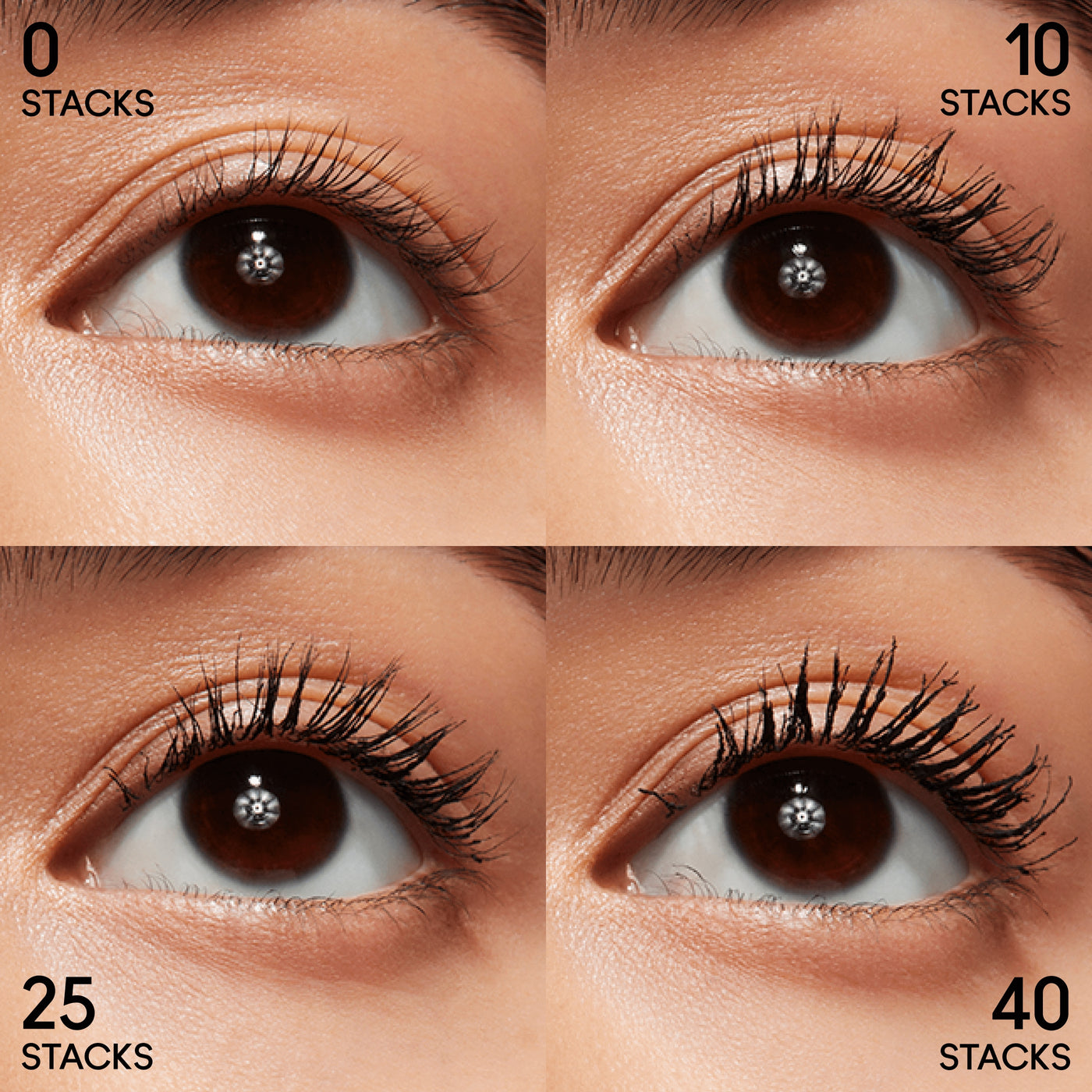 M·A·CStack Waterproof Mascara, 12.0 ml, Black Stack, Model