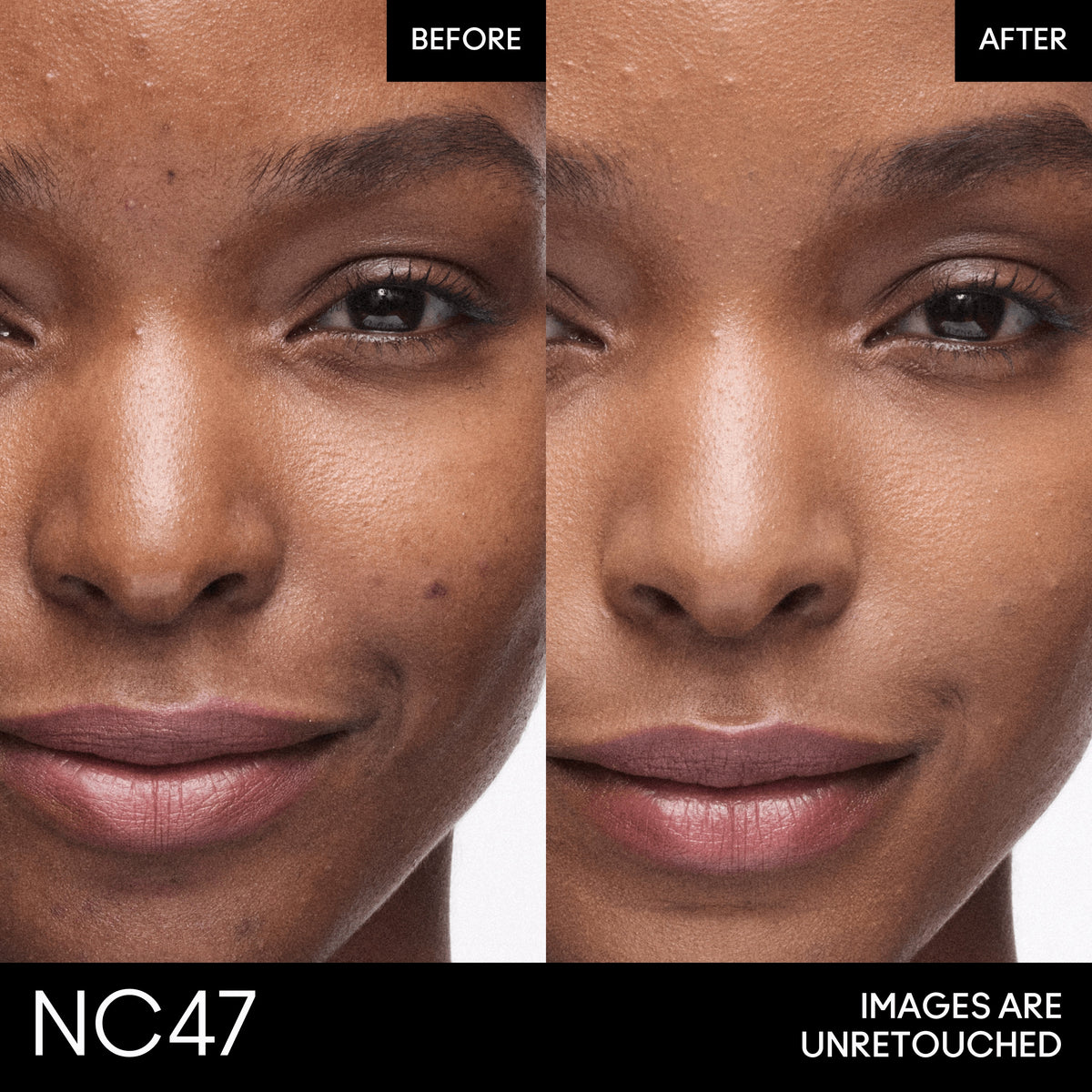 Studio Fix Fluid SPF 15 24HR Matte Foundation + Oil Control, 30.0 ml, NC47, Model, deep