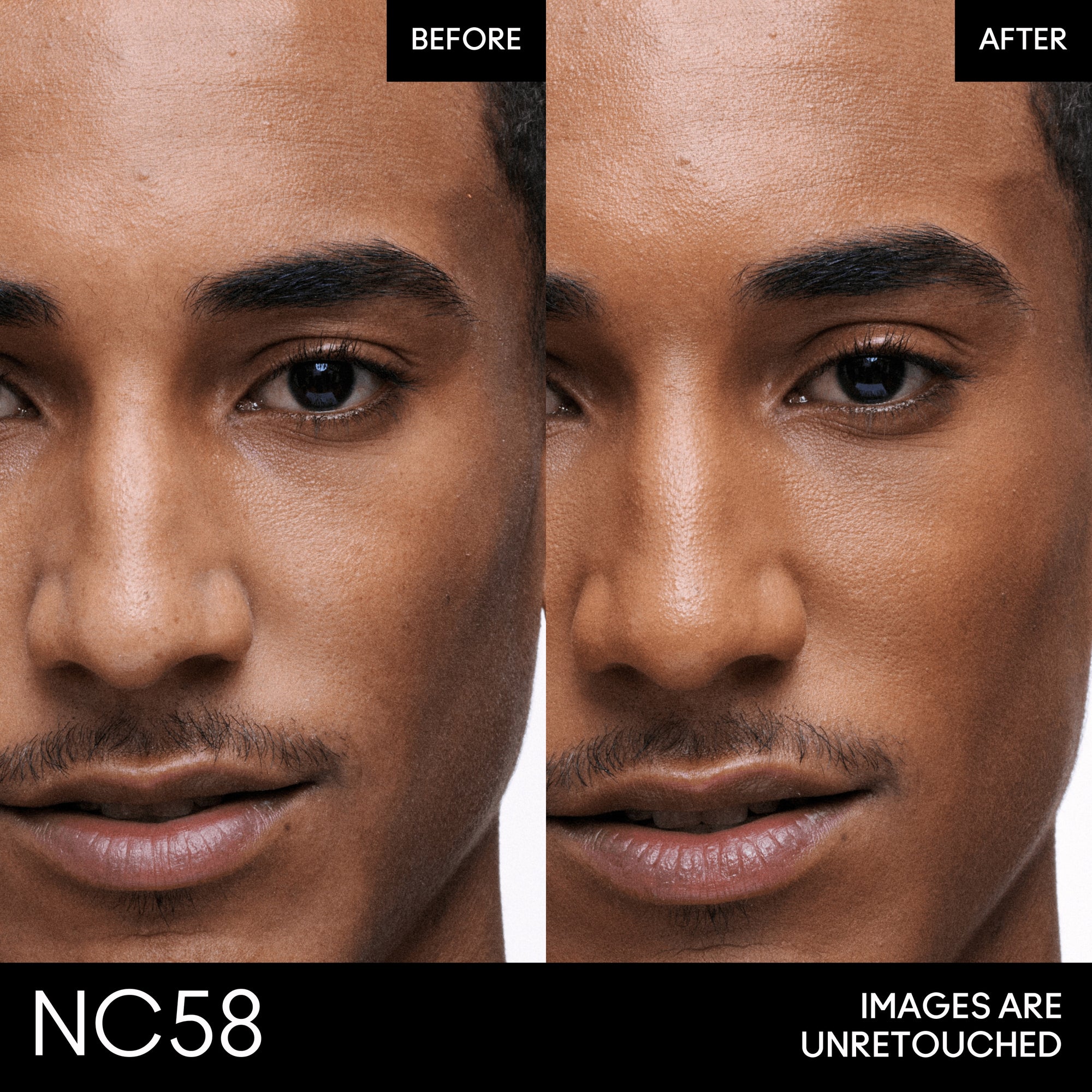 Studio Fix Fluid SPF 15 24HR Matte Foundation + Oil Control, 30.0 ml, NC58, Model, deep