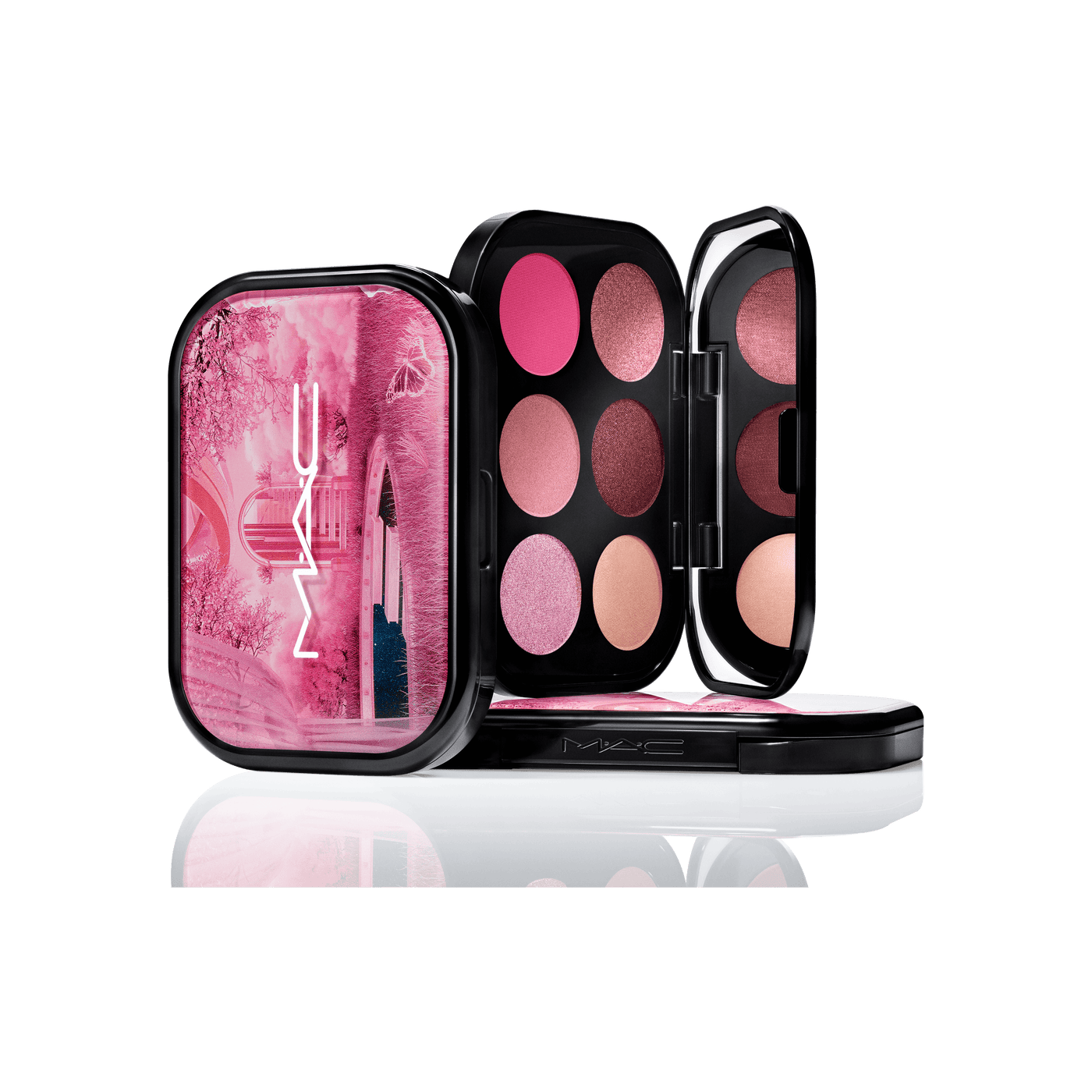 Connect In Colour Eye Shadow Palette: Rose Lens, 6.25 g, Multi, Product Shot