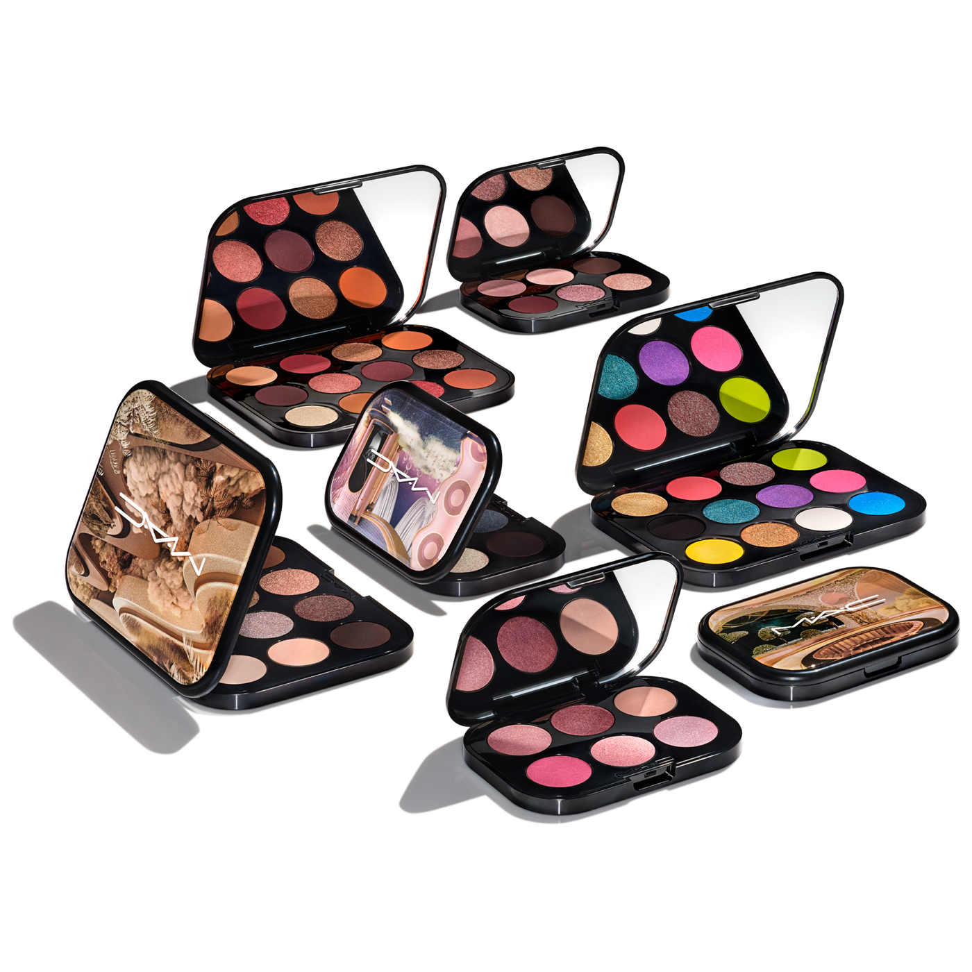 Connect In Colour Eye Shadow Palette: Rose Lens, 6.25 g, Multi, Product Shot