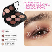 Connect In Colour Eye Shadow Palette: Embedded in Burgundy, 6.25 g, Multi, Alt