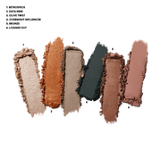 Connect In Colour Eye Shadow Palette: Bronze Influence, 6.25 g, Multi, Smoosh