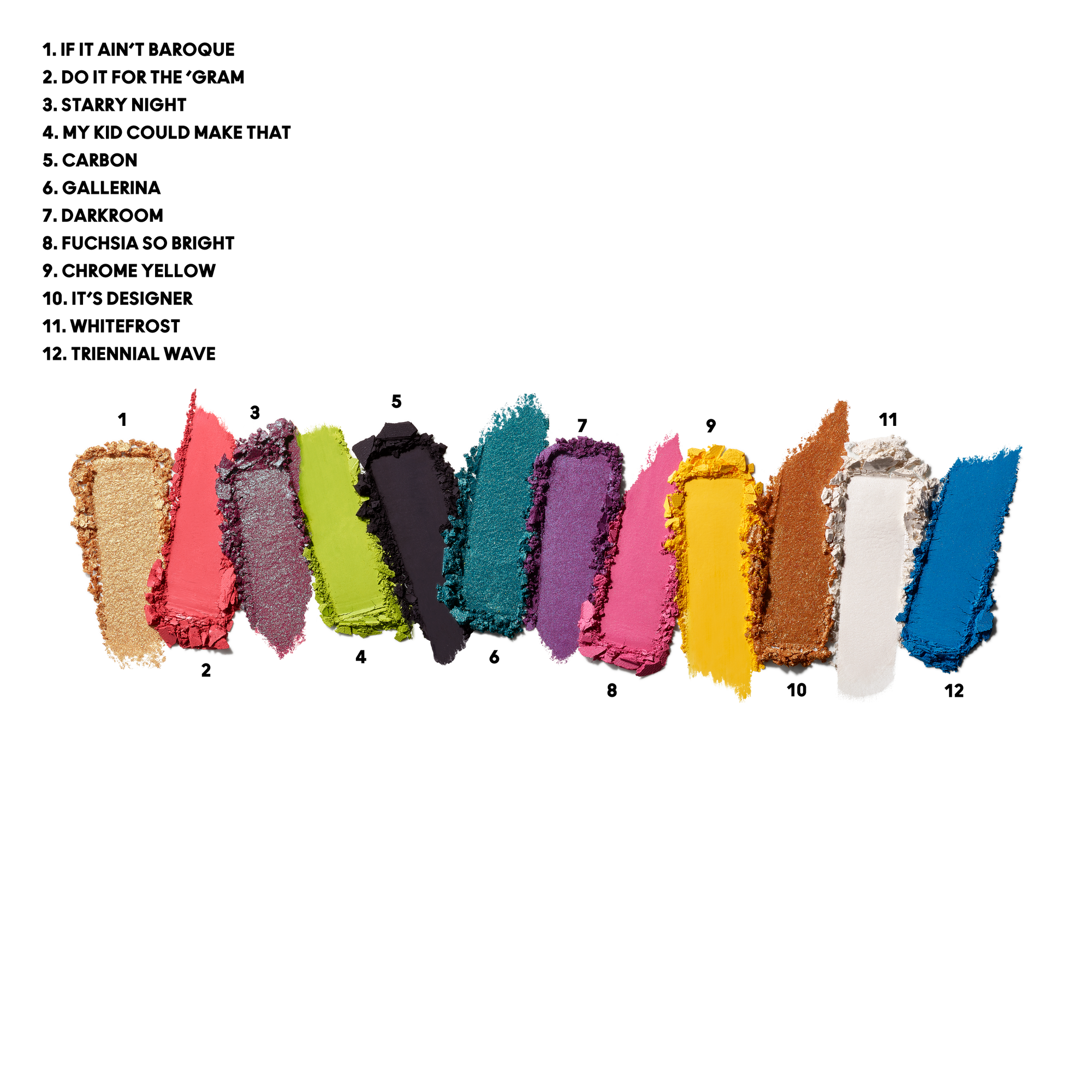 Connect In Colour Eye Shadow Palette: Hi-Fi Colour, 12.2 g, Multi, Smoosh