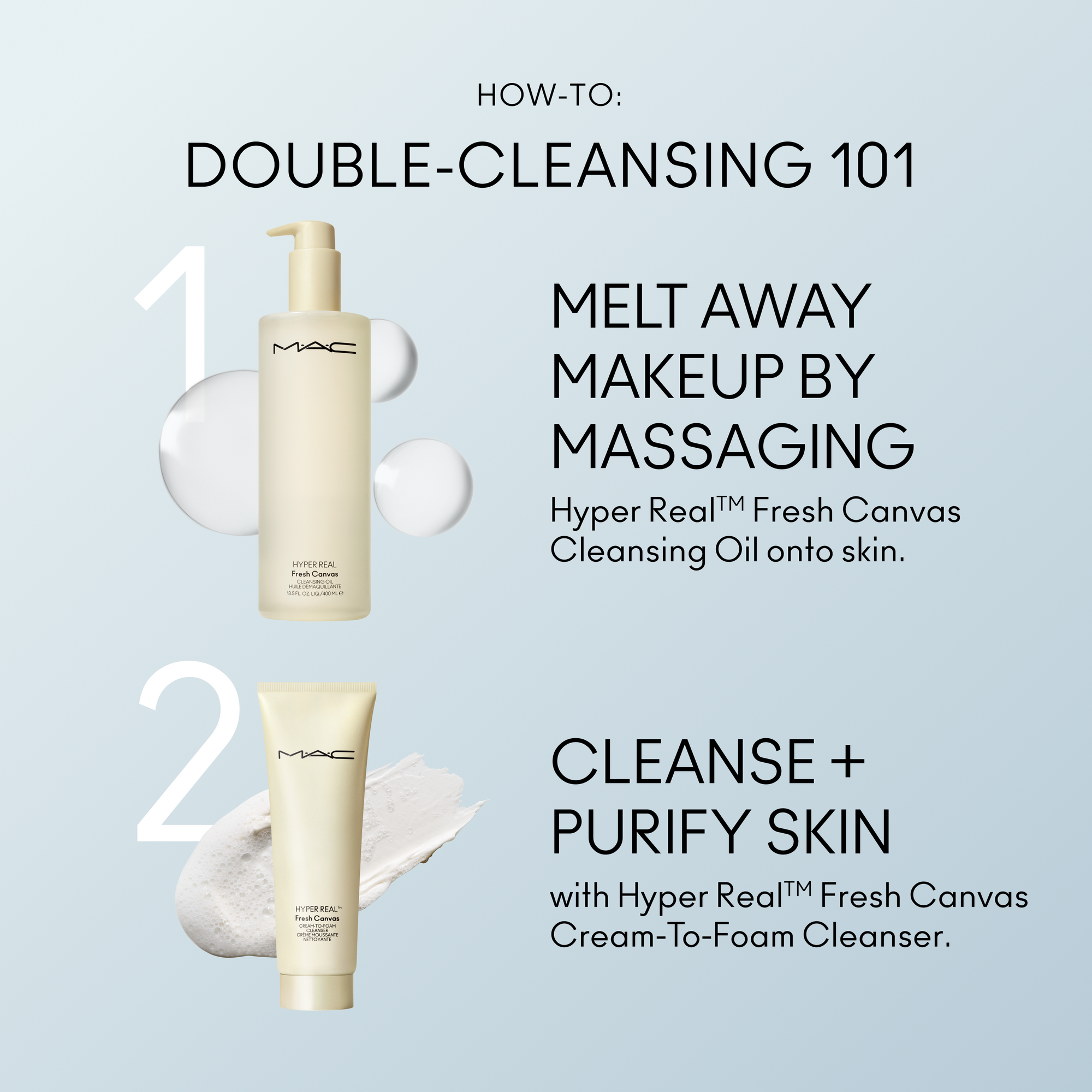 Hyper Real Fresh Canvas Cream-To-Foam Cleanser, 125.0 ml, Alt