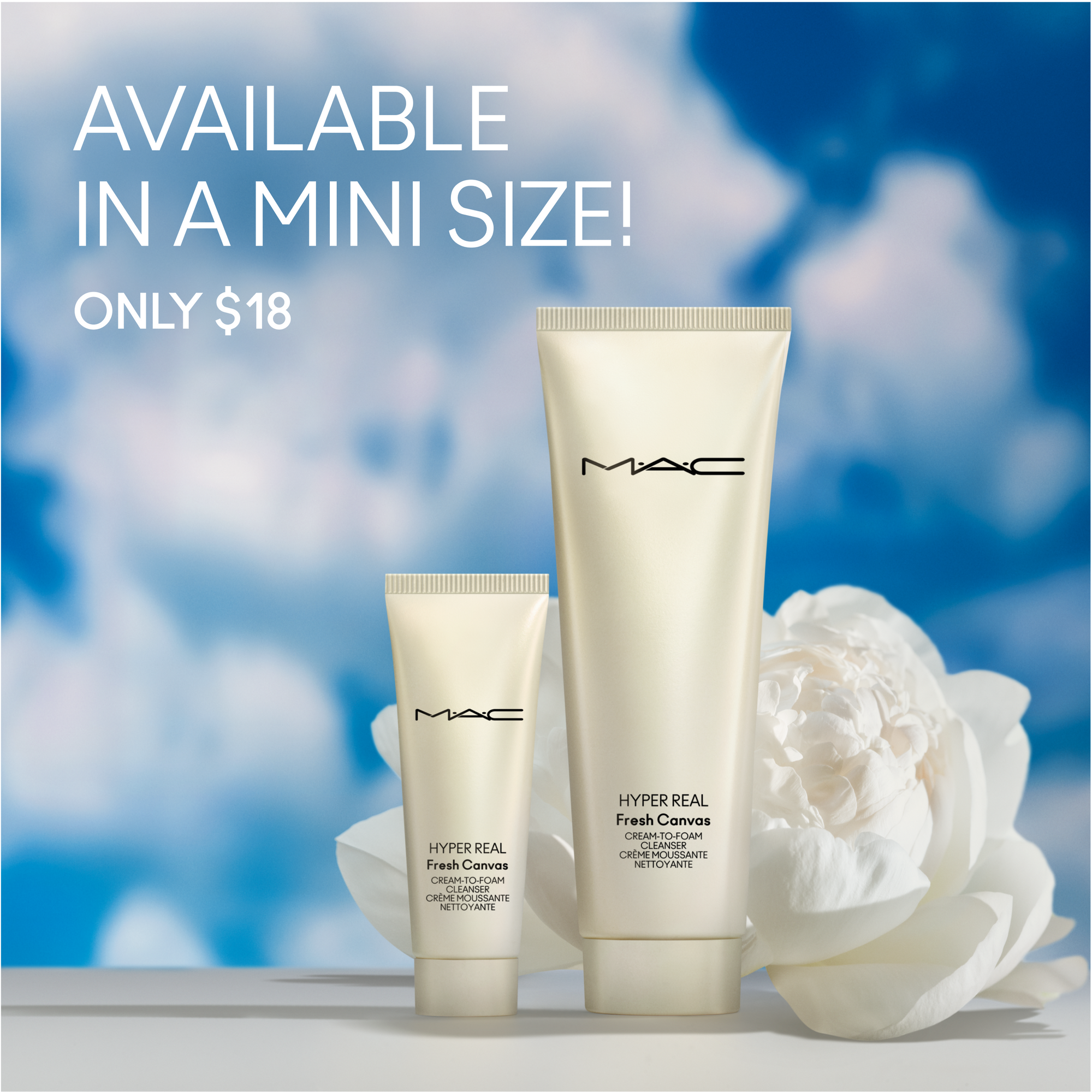 Hyper Real Fresh Canvas Cream-To-Foam Cleanser, 125.0 ml, Product Shot