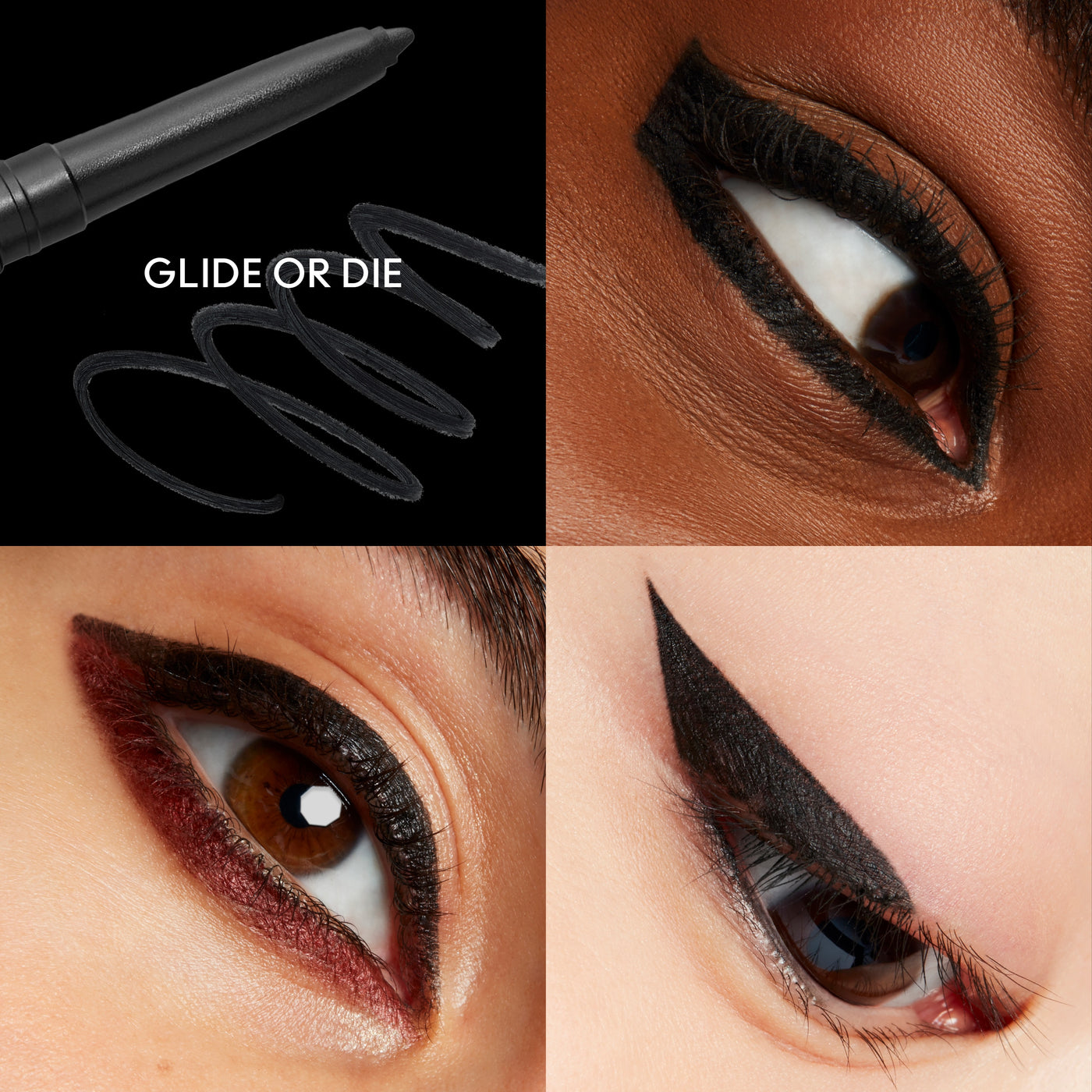 Colour Excess Gel Eye Liner, 0.35 g, Glide Or Die, Model