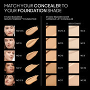 Studio Radiance 24Hr Luminous Lift Concealer, 11.0 ml, NC14.5, Alt