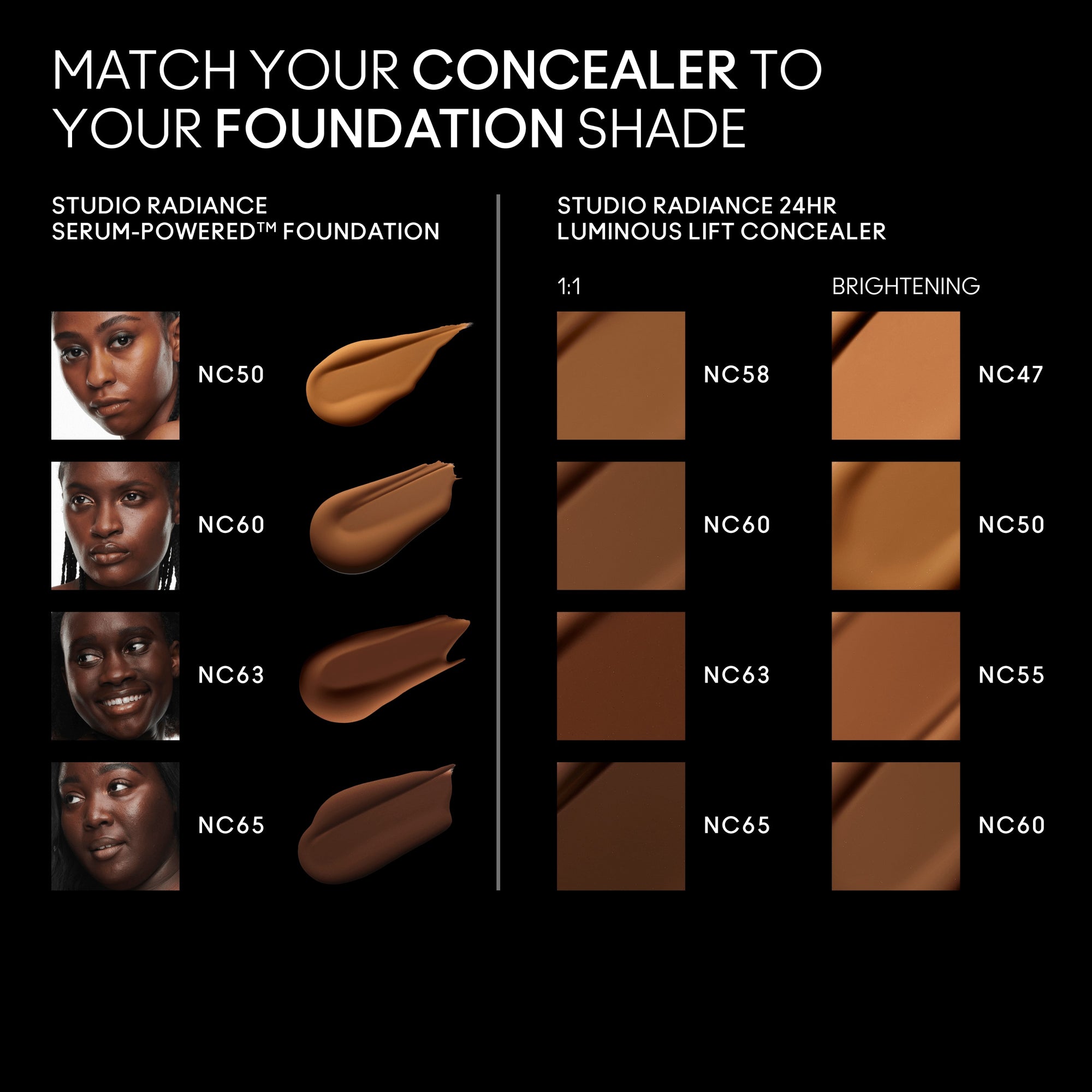 Studio Radiance 24Hr Luminous Lift Concealer, 11.0 ml, NC60, Alt
