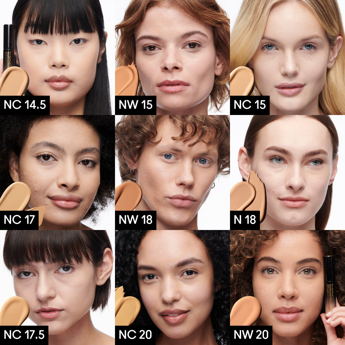 Studio Radiance 24Hr Luminous Lift Concealer, 11.0 ml, N18, Model, light