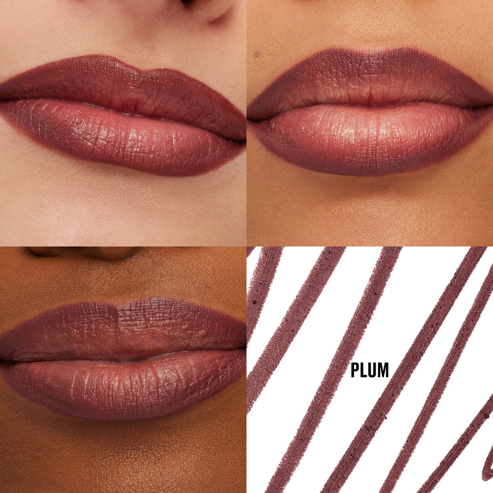 Lip Pencil, 1.45 g, Plum, Model, multiple