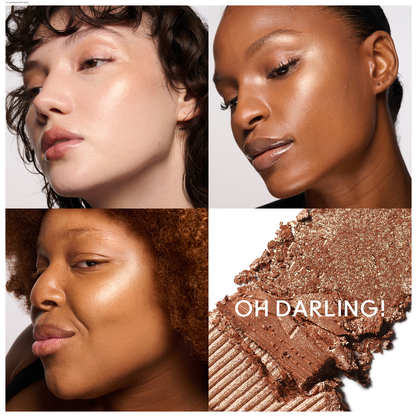 Extra Dimension Skinfinish Highlighter, 9.0 g, Oh, Darling!, Model