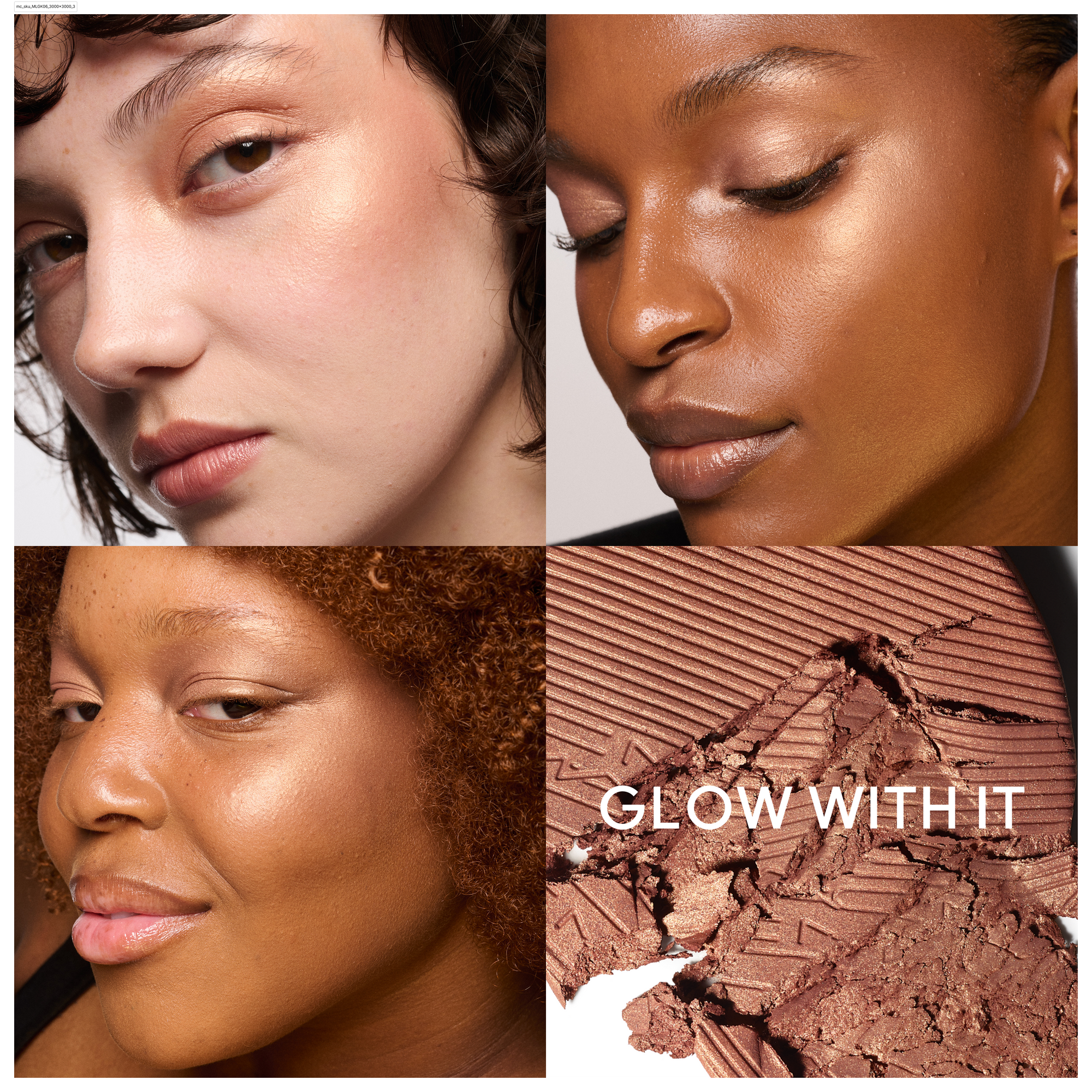 Extra Dimension Skinfinish Highlighter, 9.0 g, Glow with It, Model