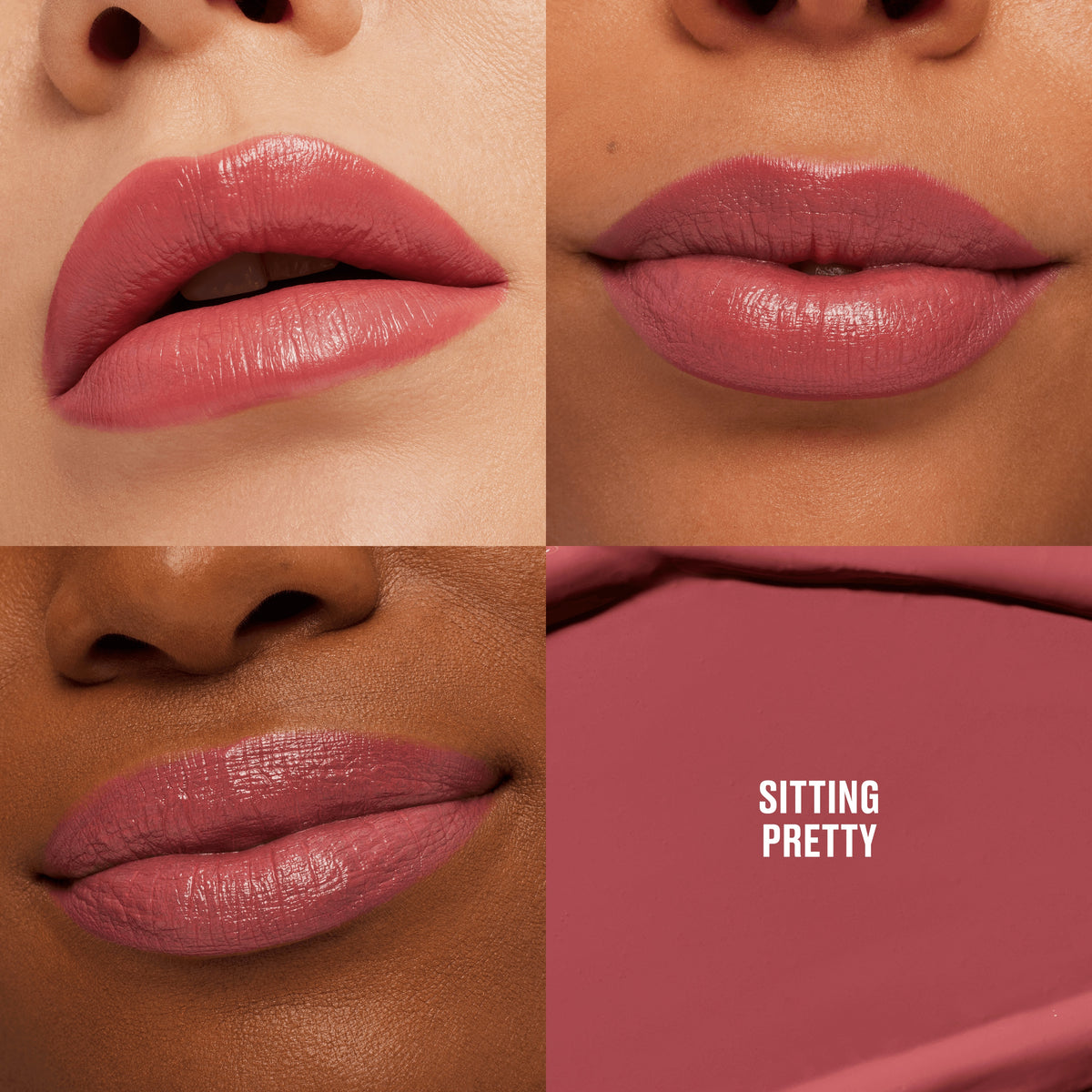 M·A·Cximal Sleek Satin Lipstick, 3.5 g, Sitting Pretty, Model, multiple