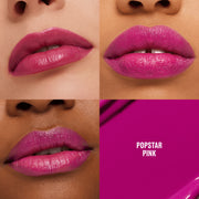 M·A·Cximal Sleek Satin Lipstick, 3.5 g, Popstar Pink, Model, multiple