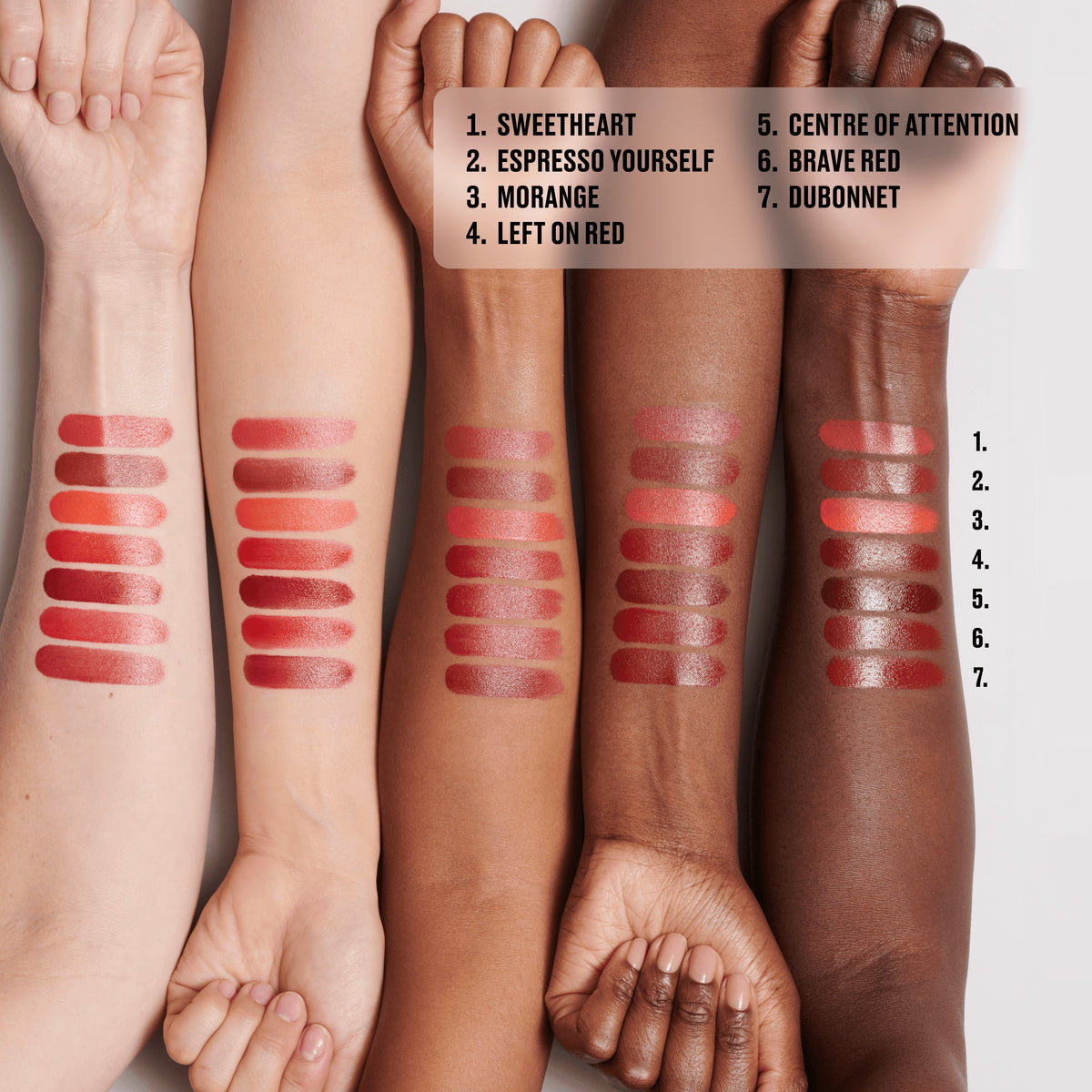M·A·Cximal Sleek Satin Lipstick, 3.5 g, Sweetheart, Model