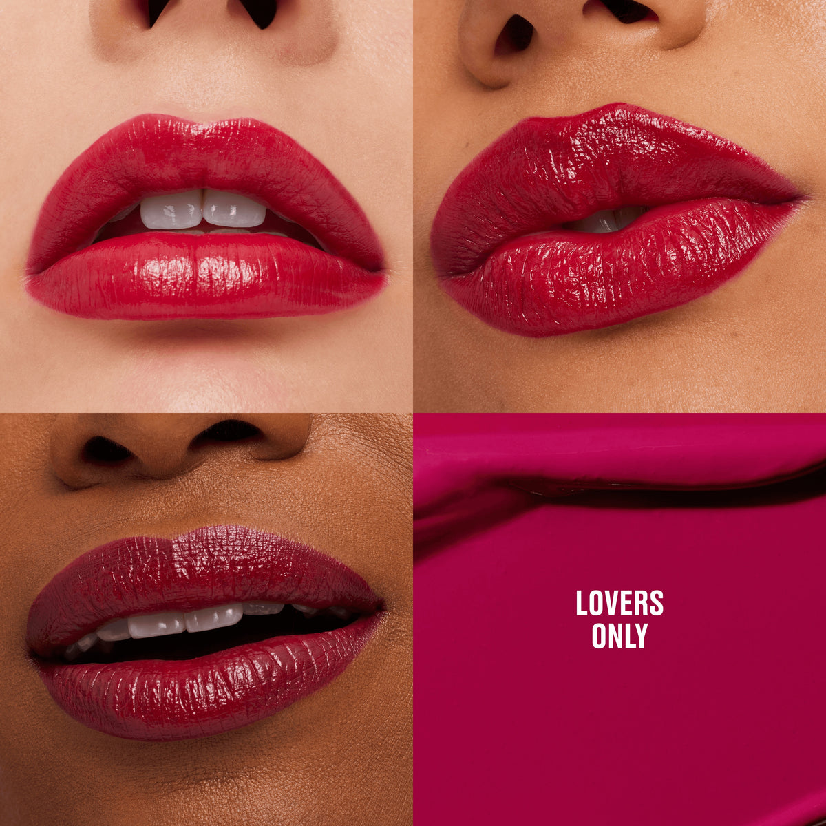 M·A·Cximal Sleek Satin Lipstick, 3.5 g, Lovers Only, Model, multiple
