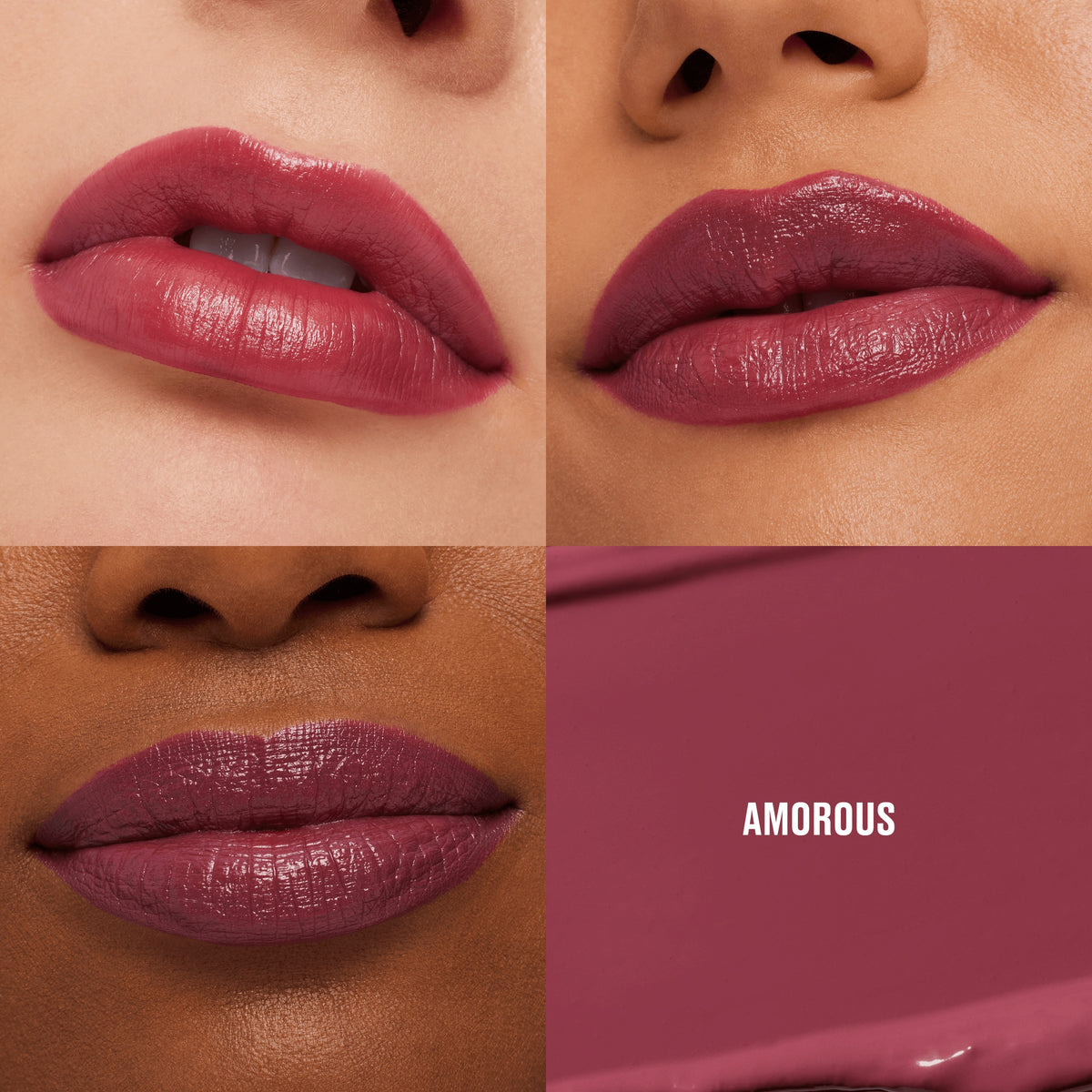 M·A·Cximal Sleek Satin Lipstick, 3.5 g, Amorous, Model, multiple